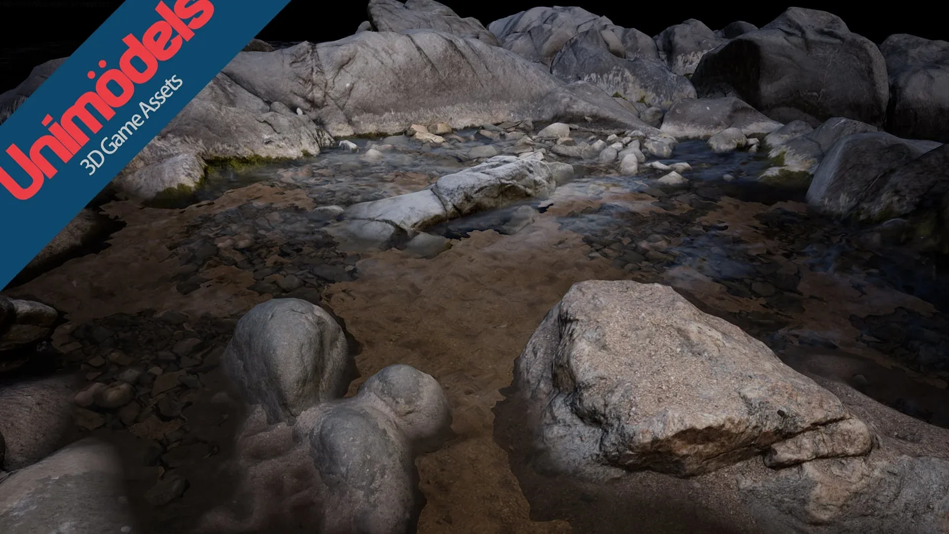 Unimodels River Rocks Vol. 3 for UE4