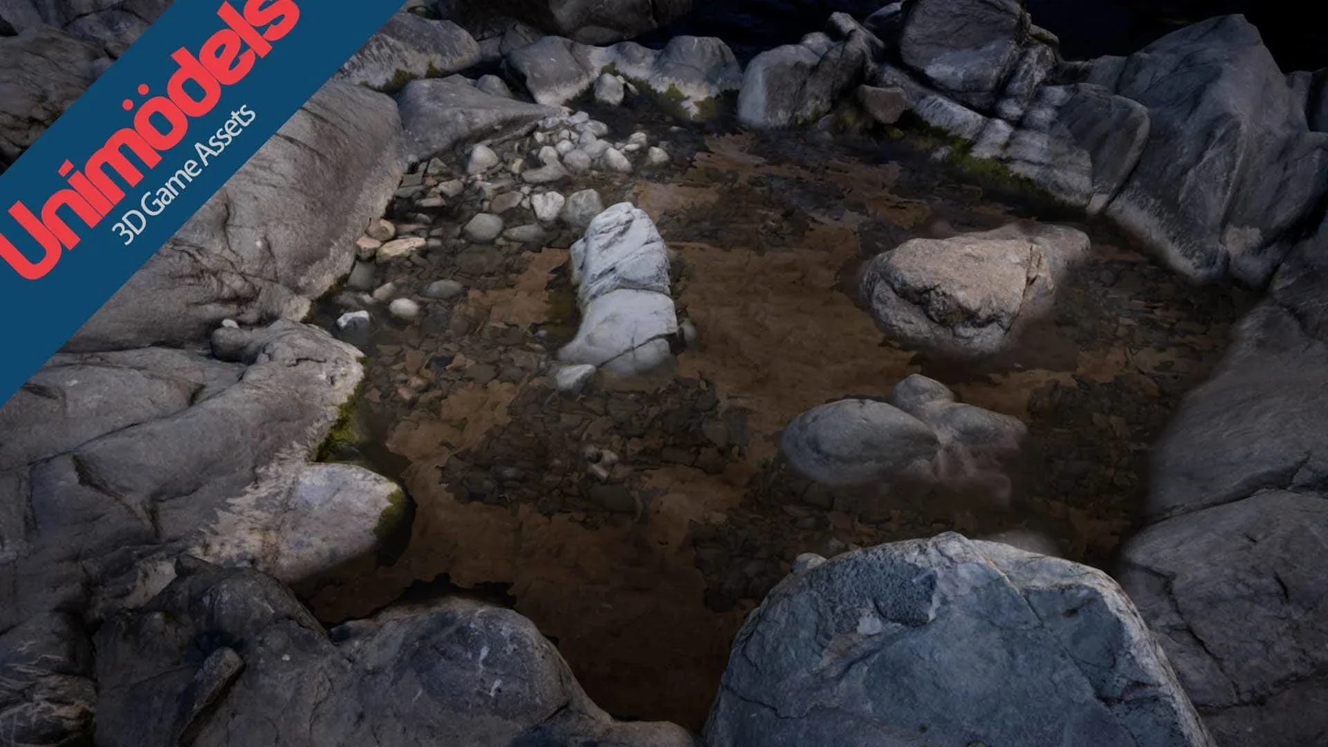 Unimodels River Rocks Vol. 3 for UE4