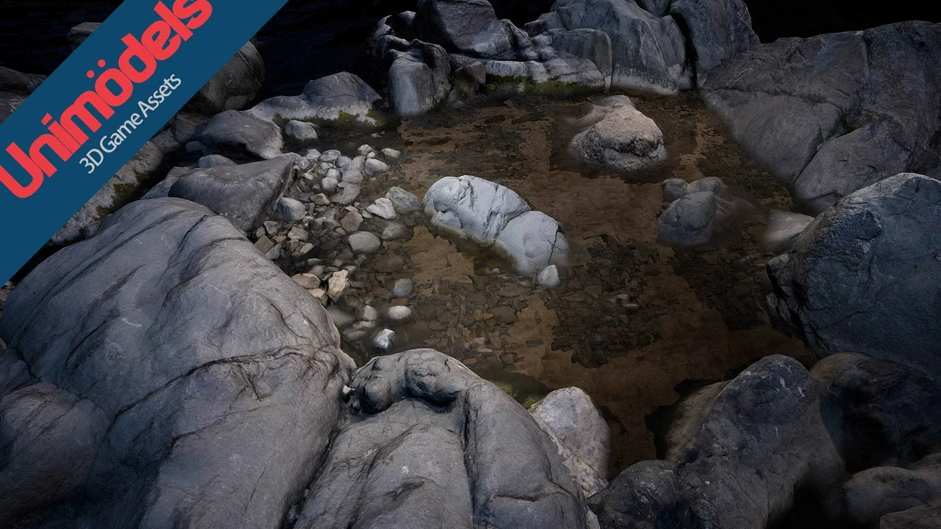 Unimodels River Rocks Vol. 3 for UE4