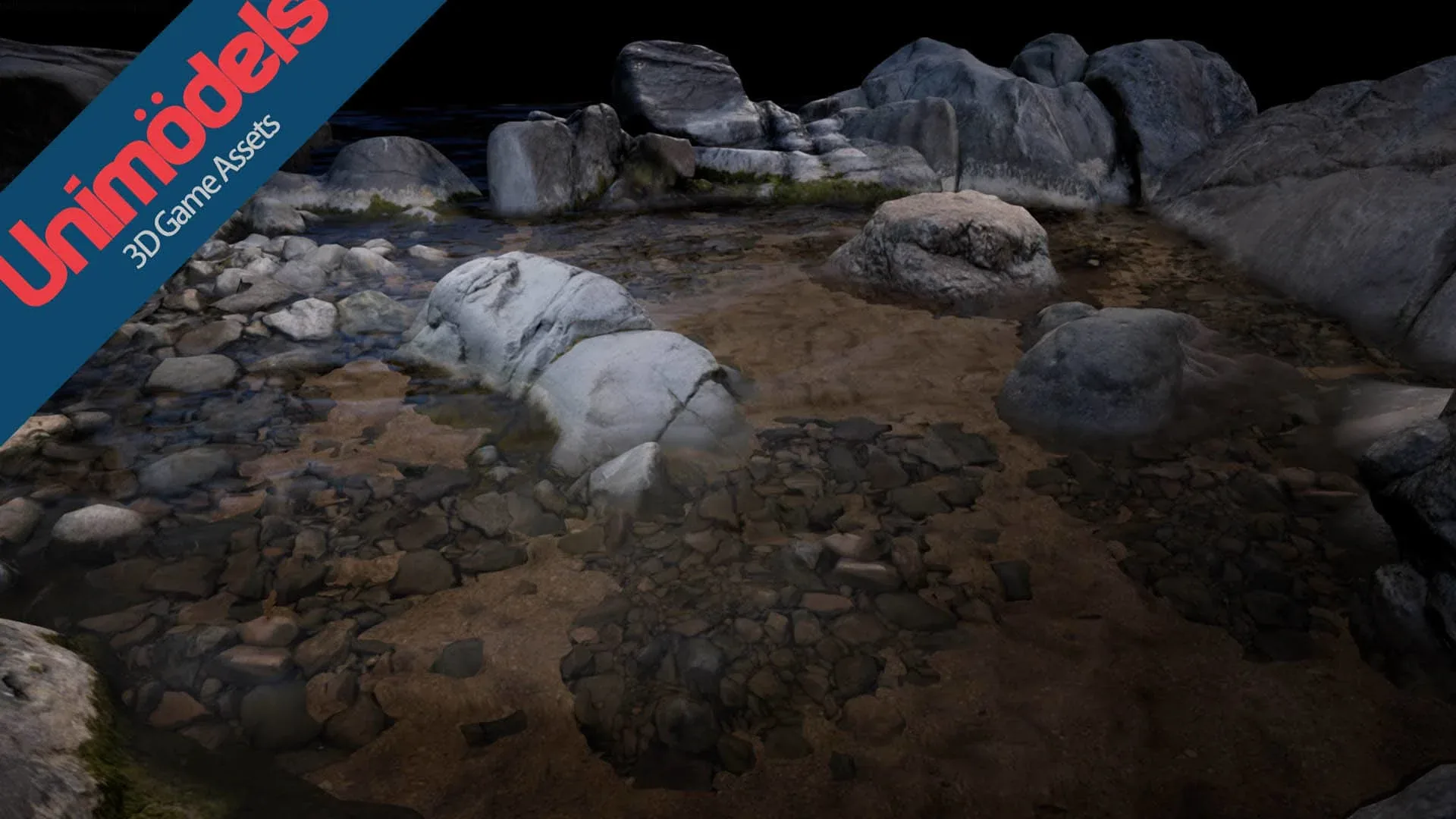 Unimodels River Rocks Vol. 3 for UE4