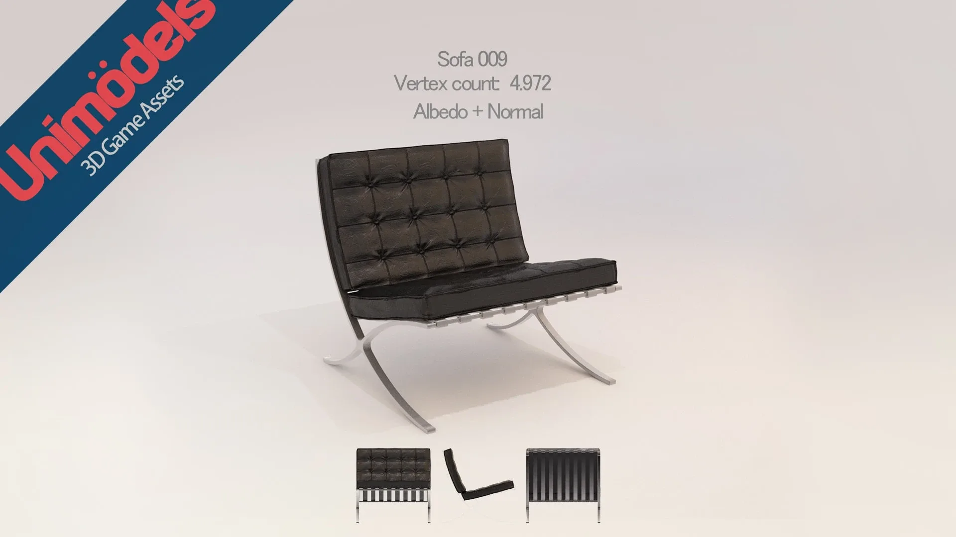 Unimodels Sofas & Pillows Vol.1 for UE4