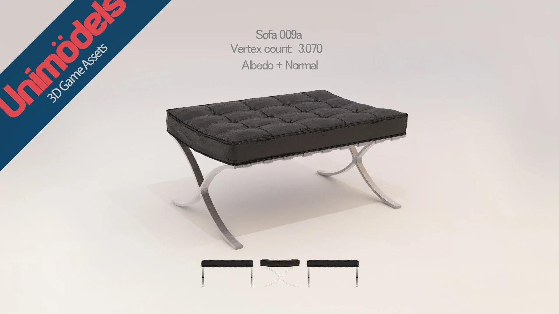 Unimodels Sofas & Pillows Vol.1 for UE4