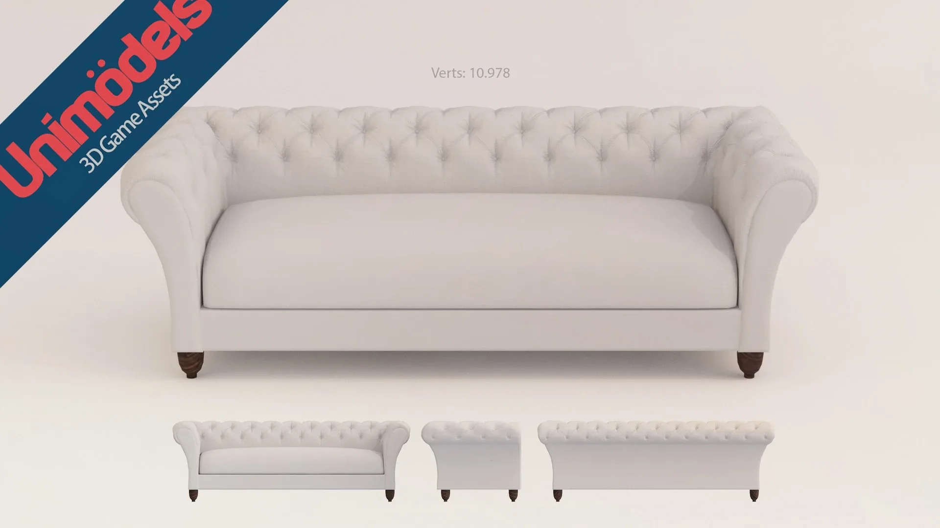 Unimodels Sofas & Pillows Vol. 3 for UE4