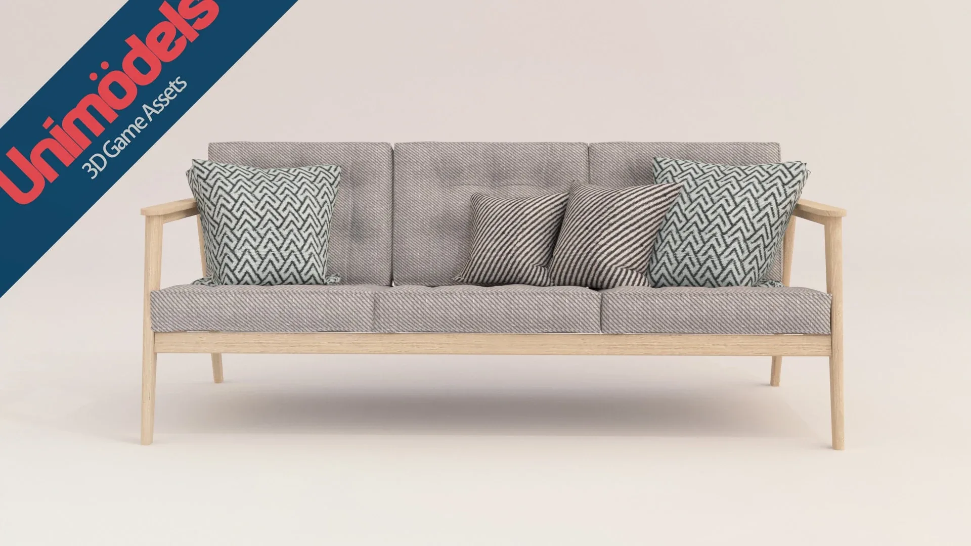 Unimodels Sofas & Pillows Vol. 3 for UE4