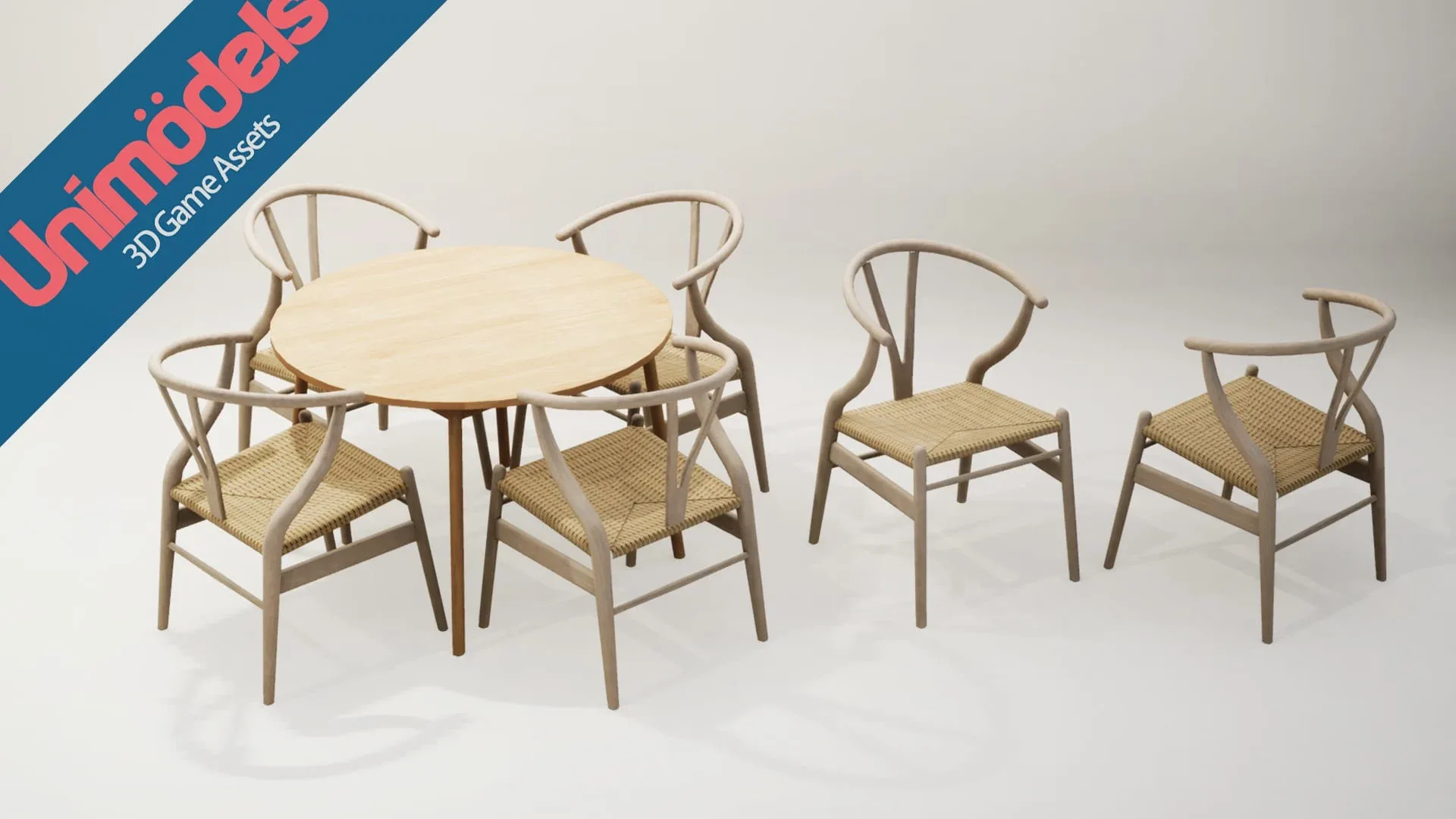 Unimodels Chairs and Tables Vol. 3 for UE4