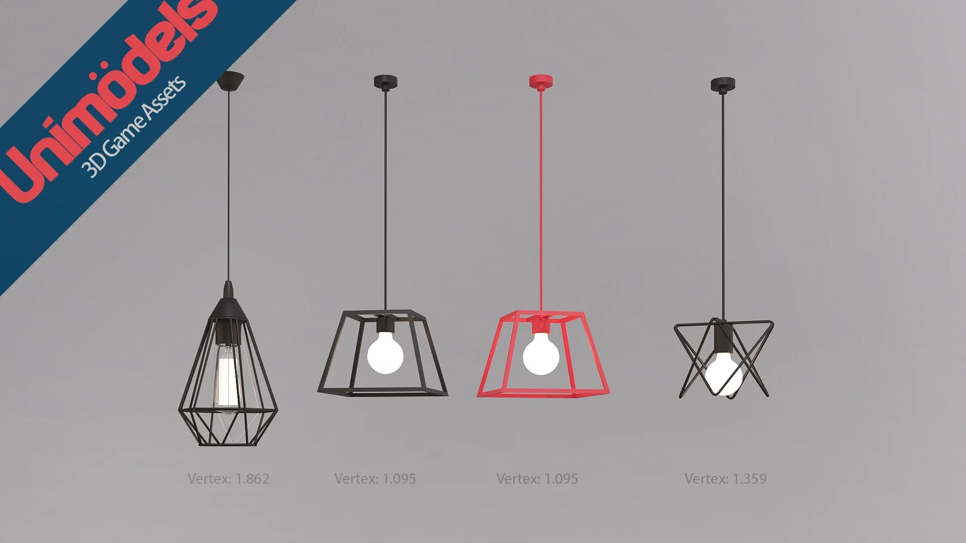 Unimodels Lamps Vol. 2 for UE4