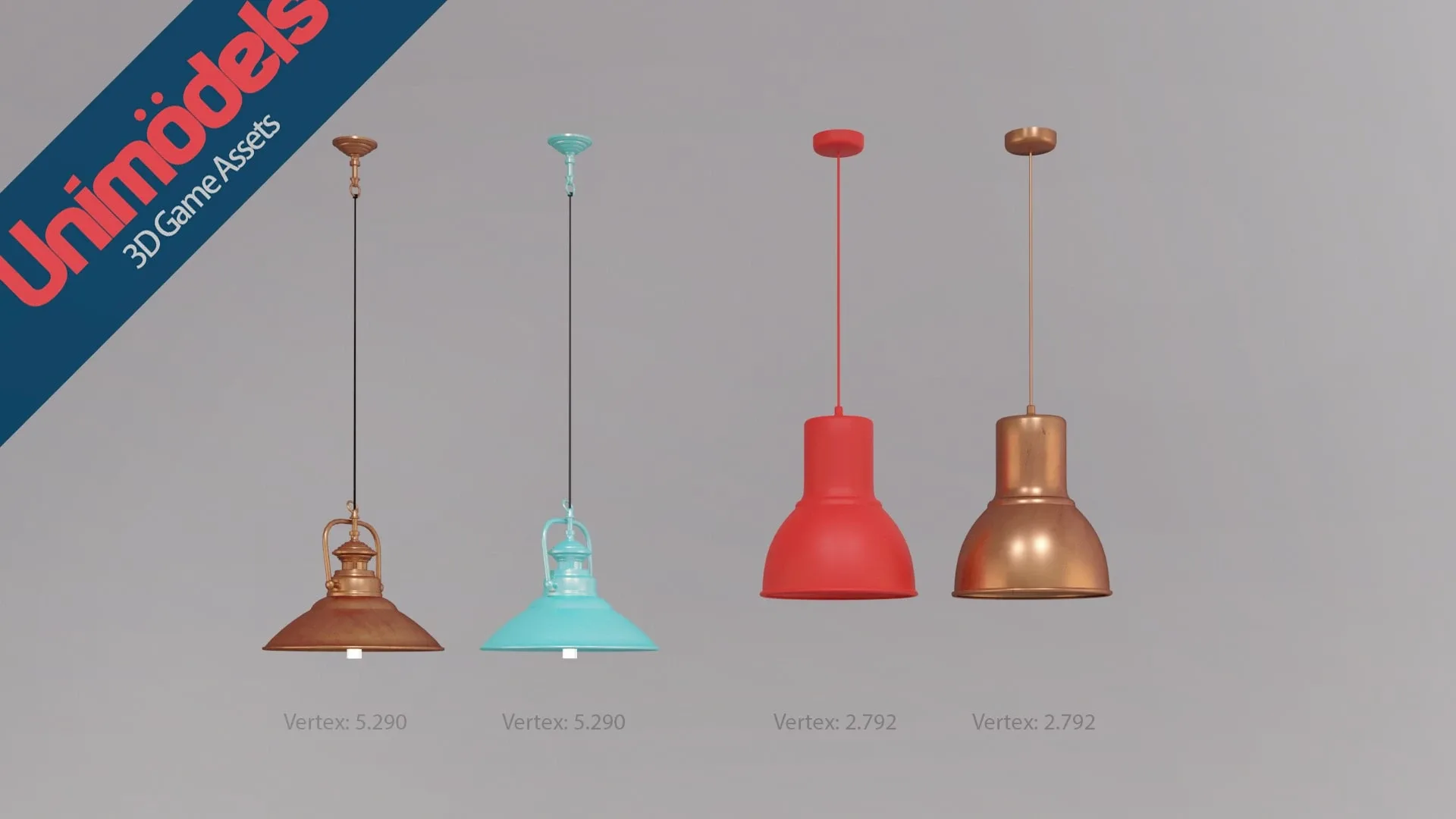 Unimodels Lamps Vol. 2 for UE4