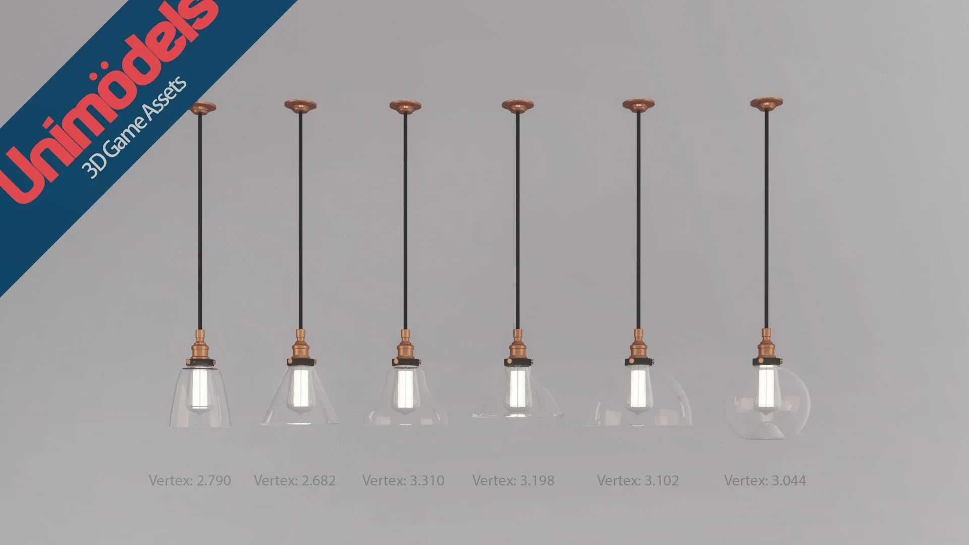 Unimodels Lamps Vol. 2 for UE4