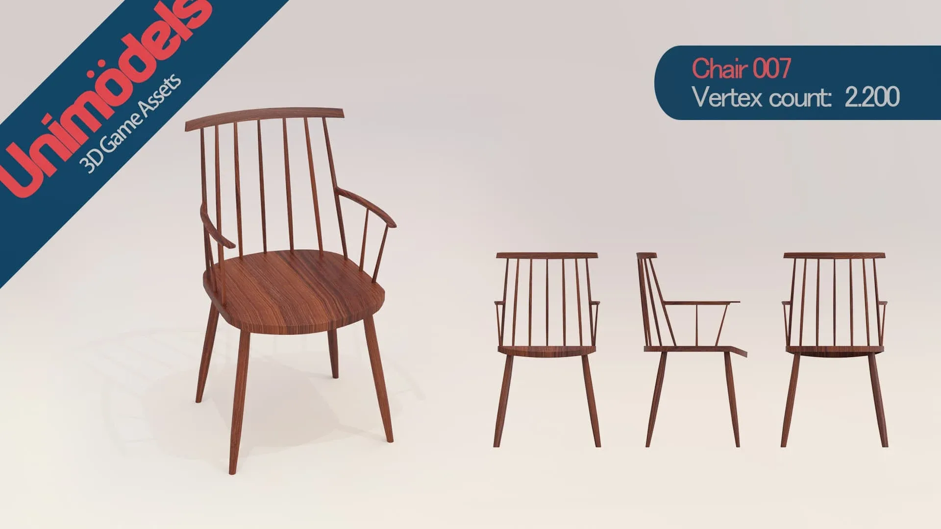 Unimodels Chairs & Tables Vol.1 for UE4