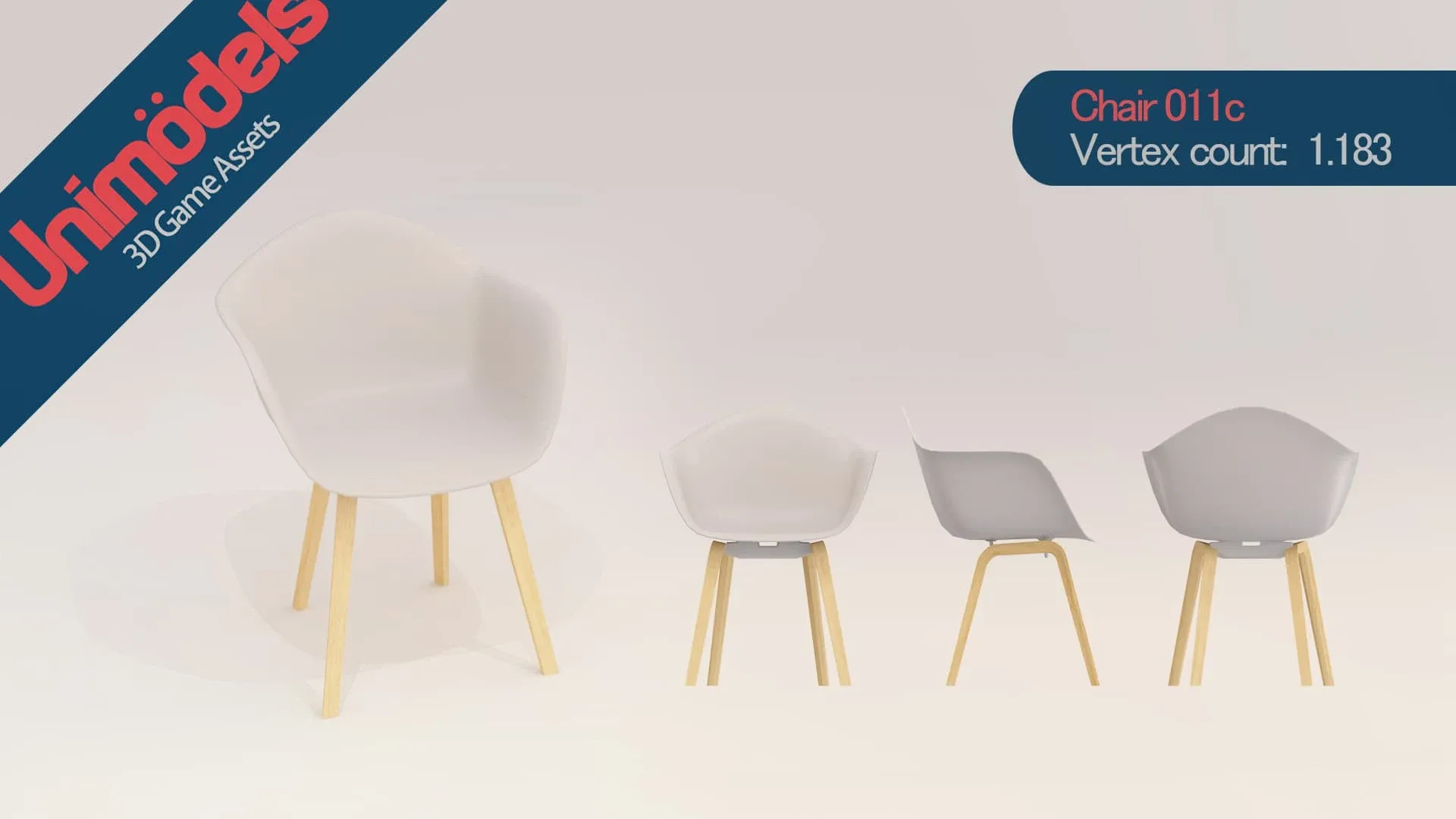 Unimodels Chairs & Tables Vol.1 for UE4