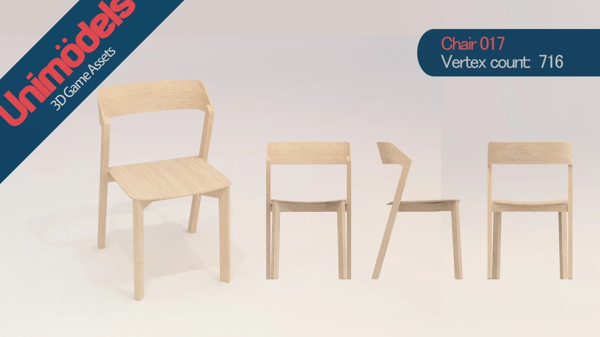 Unimodels Chairs & Tables Vol.1 for UE4