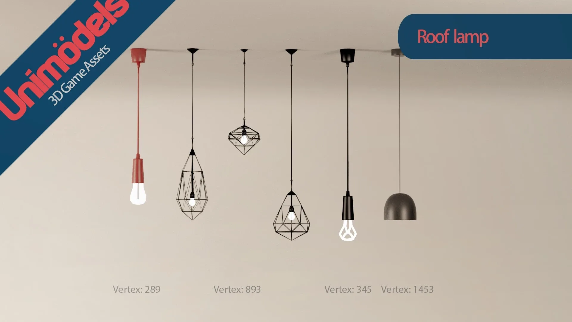 Unimodels Lamps Vol. 1 for UE4