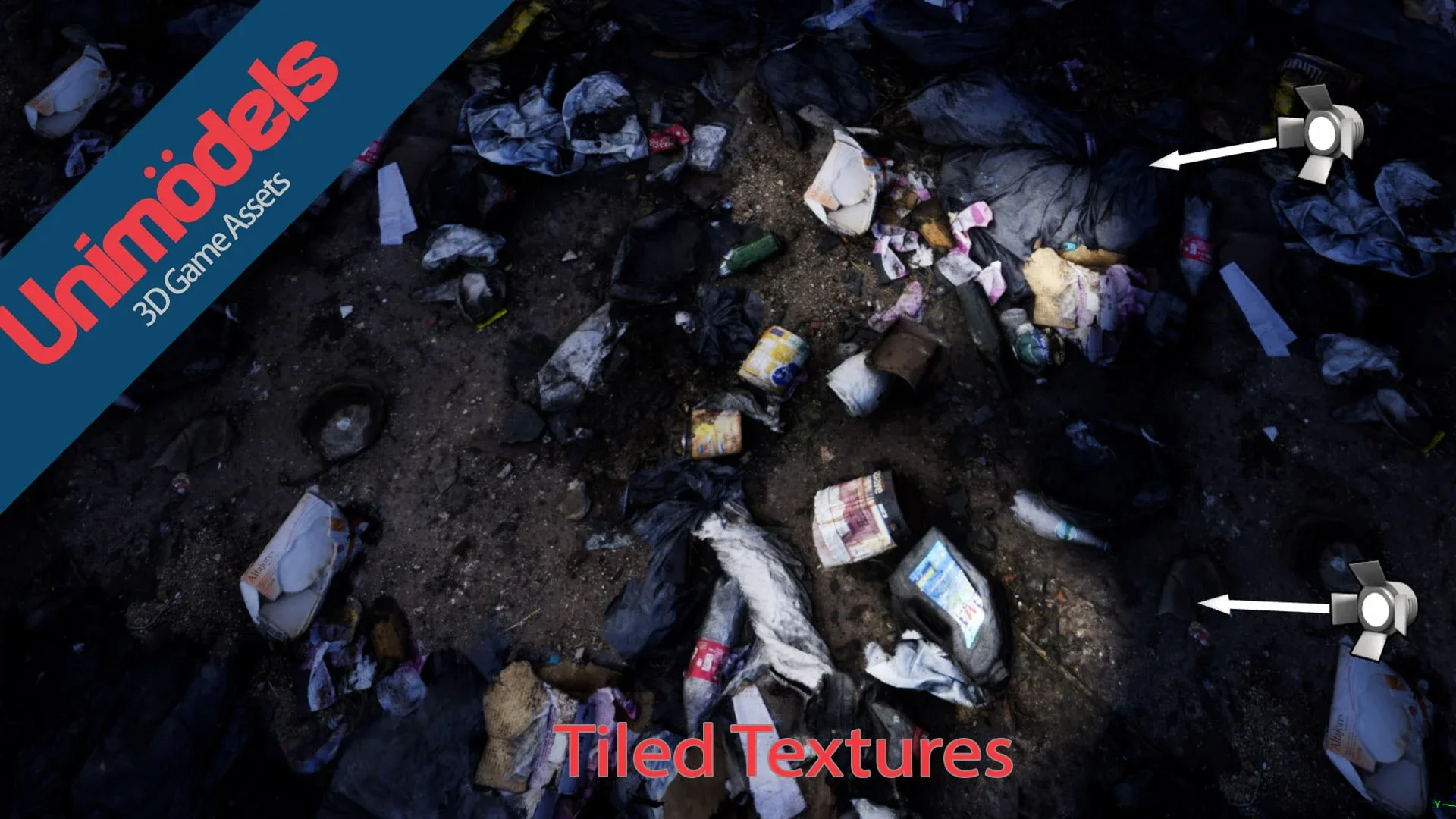 Photoscanned Trash Vol. 1 for UE4