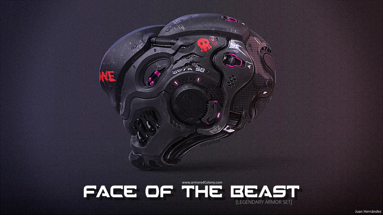 Design A Clean Futuristic Helmet With ZBrush