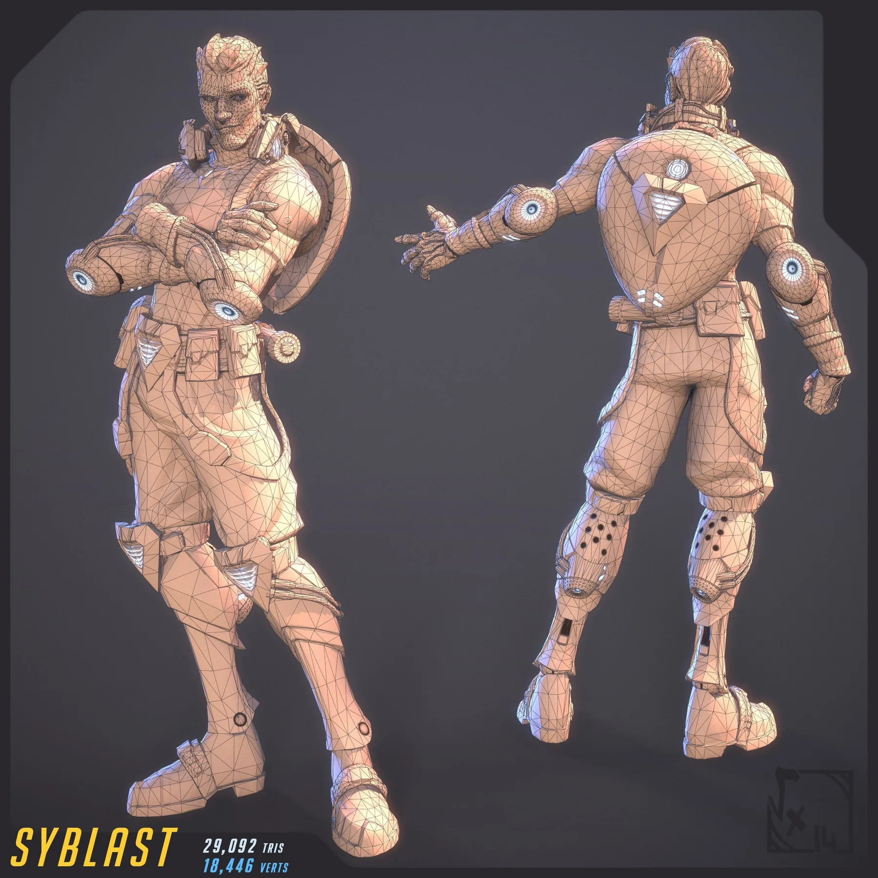 Syblast - Full Rig + 3 Skins