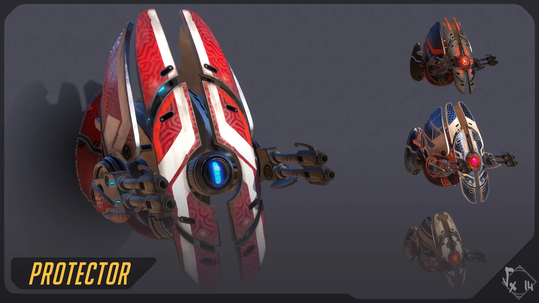 Sentinel - Full Rig + 4 Skins