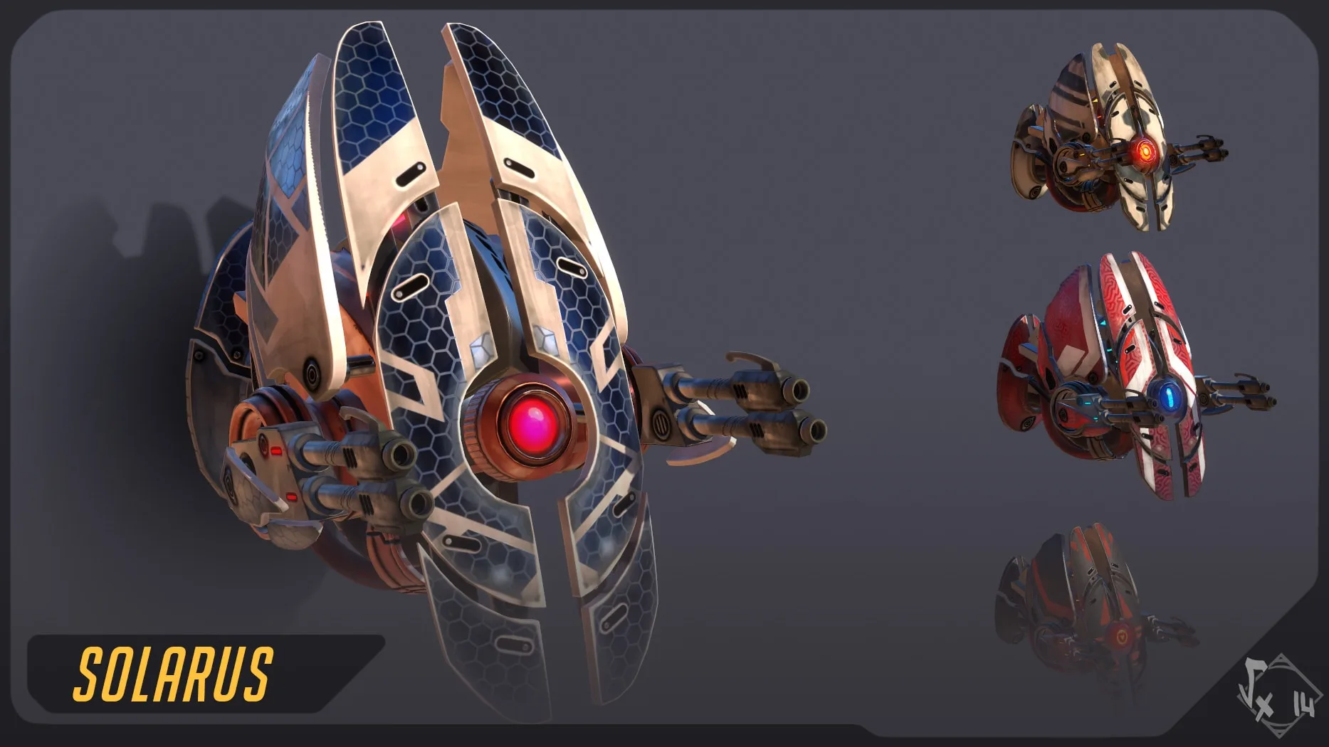 Sentinel - Full Rig + 4 Skins