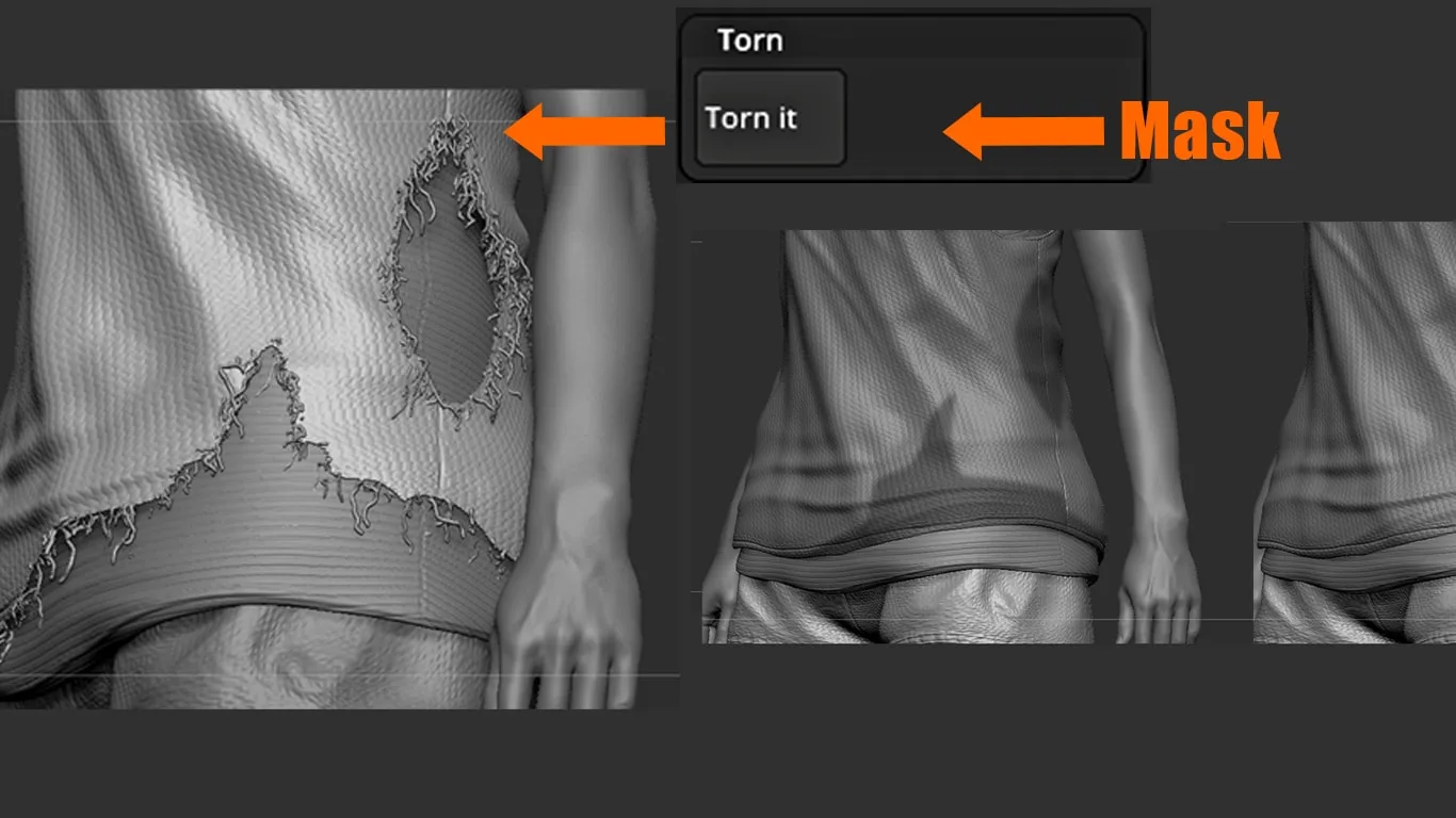 Torn It ZBrush Plugin