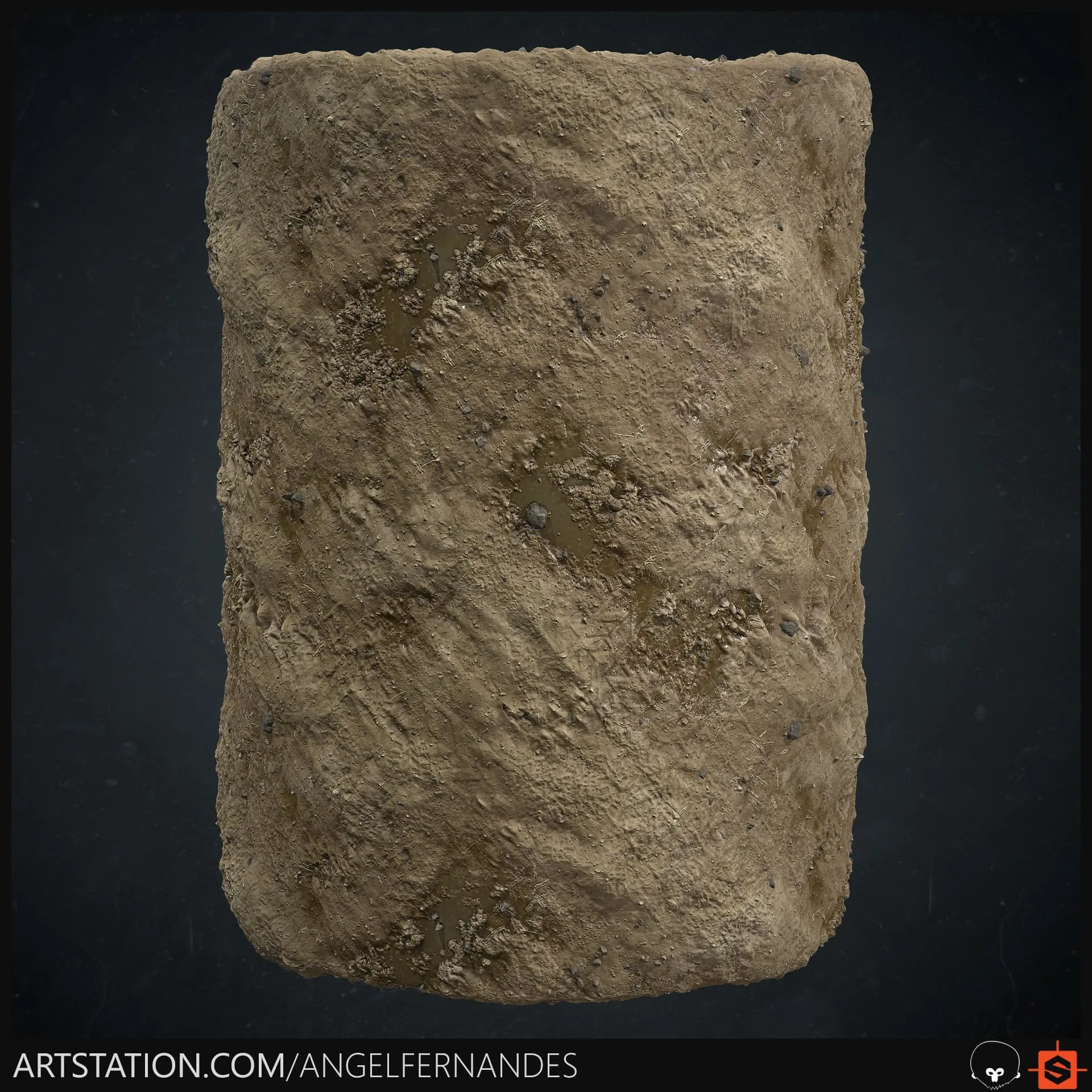 Mud Soil Material - Substance Designer