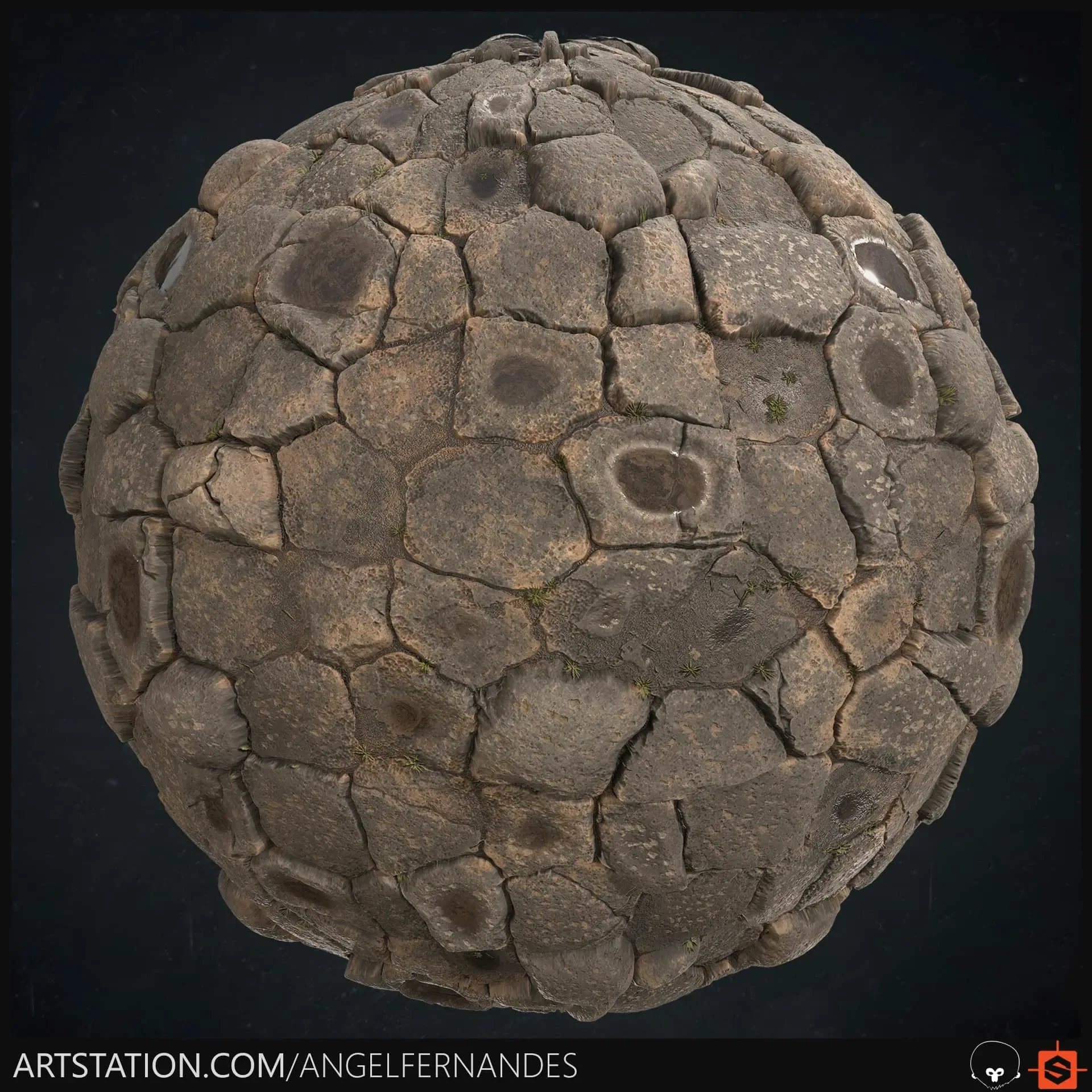 Giant Causeway - Substance Designer