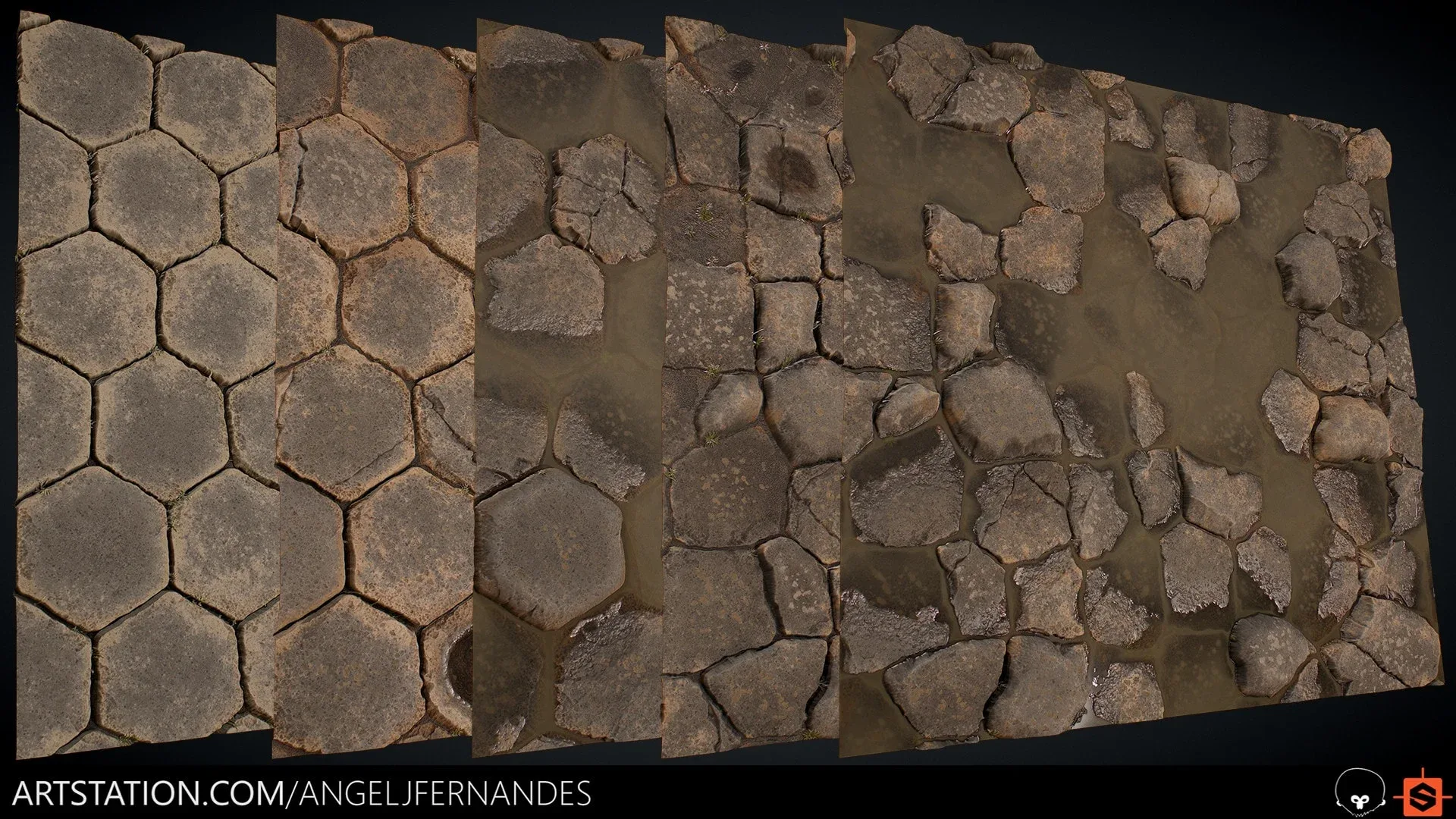 Giant Causeway - Substance Designer