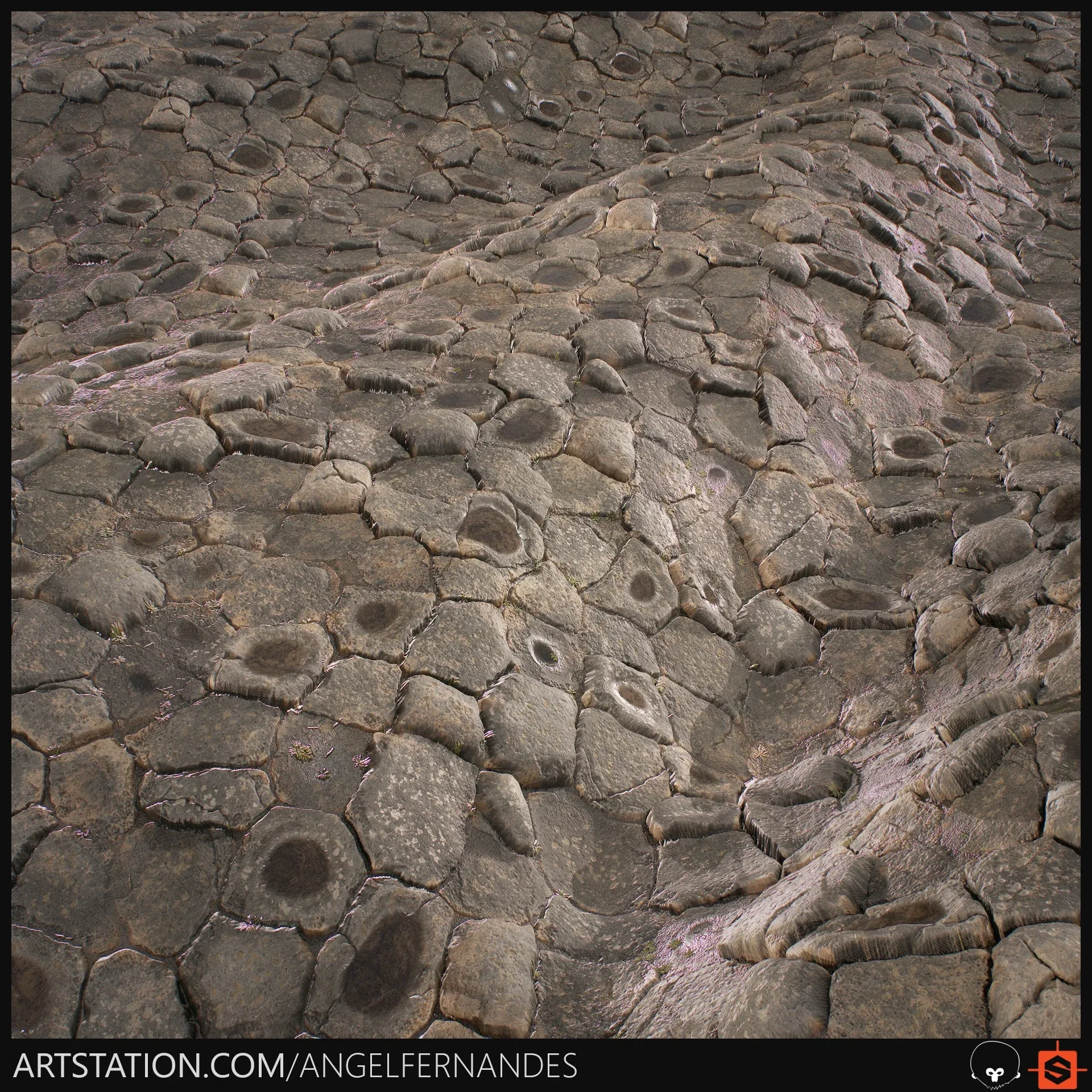 Giant Causeway - Substance Designer