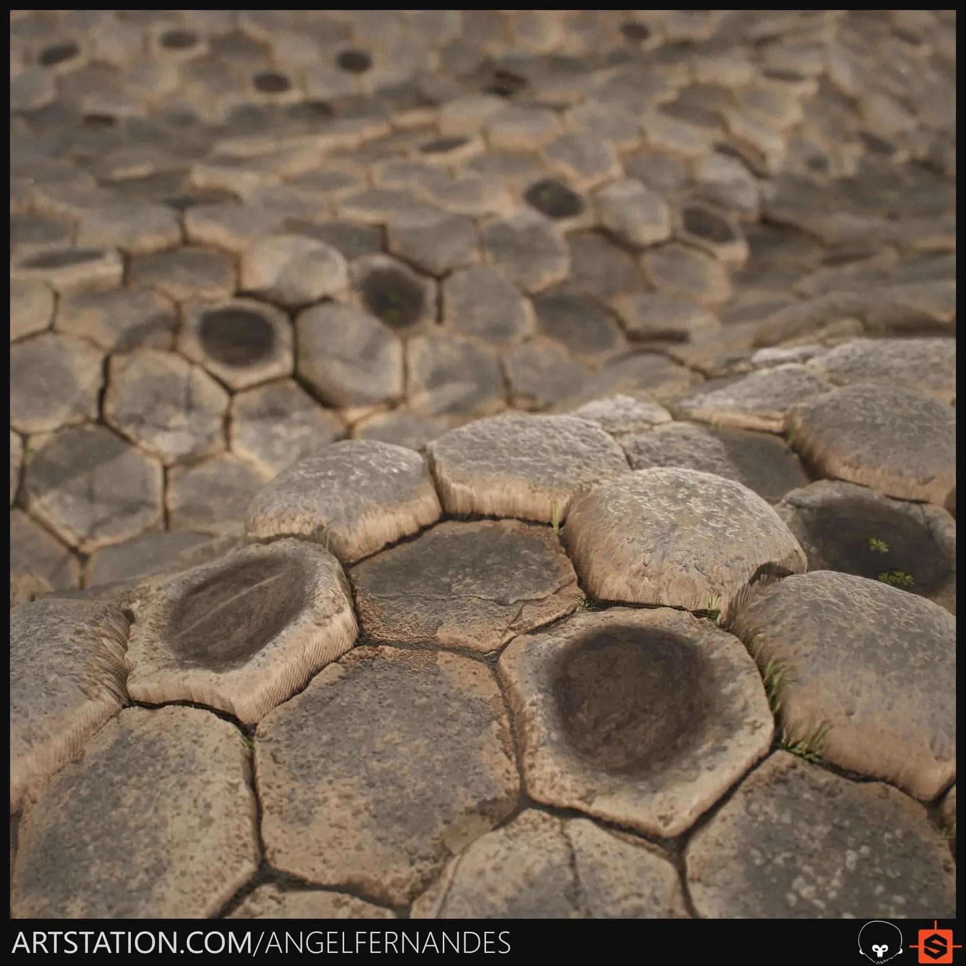 Giant Causeway - Substance Designer