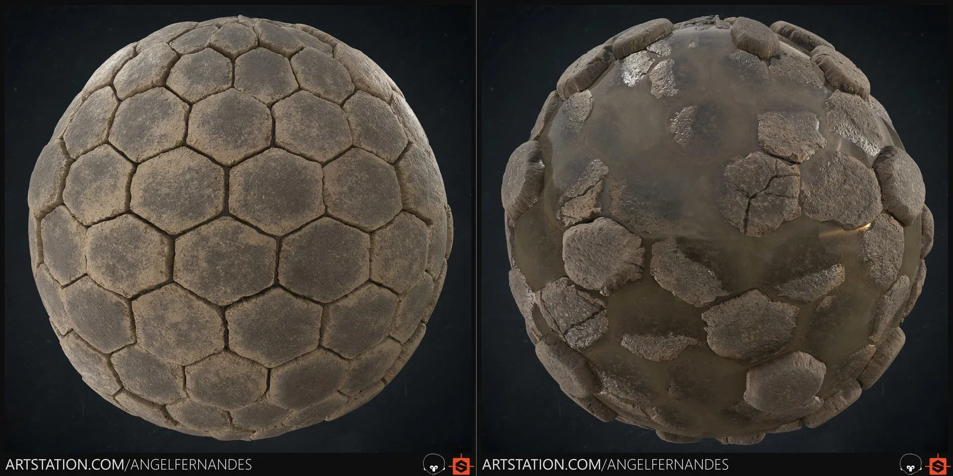 Giant Causeway - Substance Designer