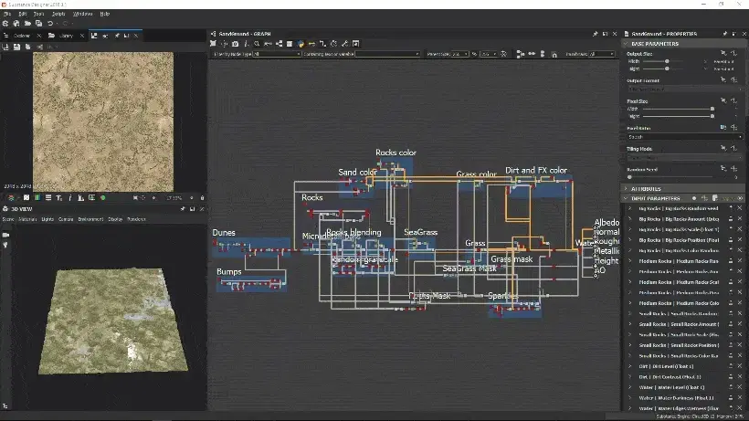 Giant Causeway - Substance Designer