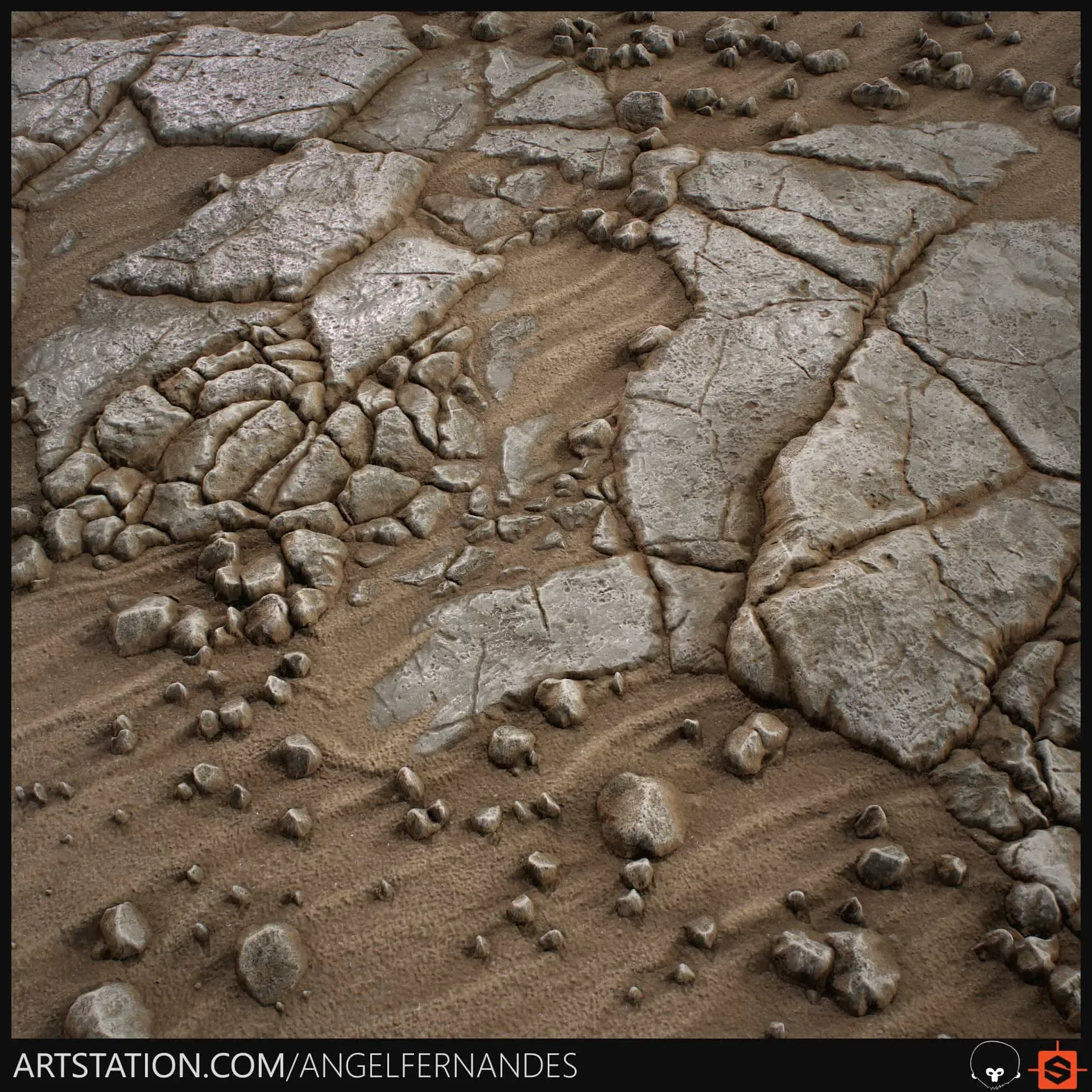 Coastal Beach - Substance Designer