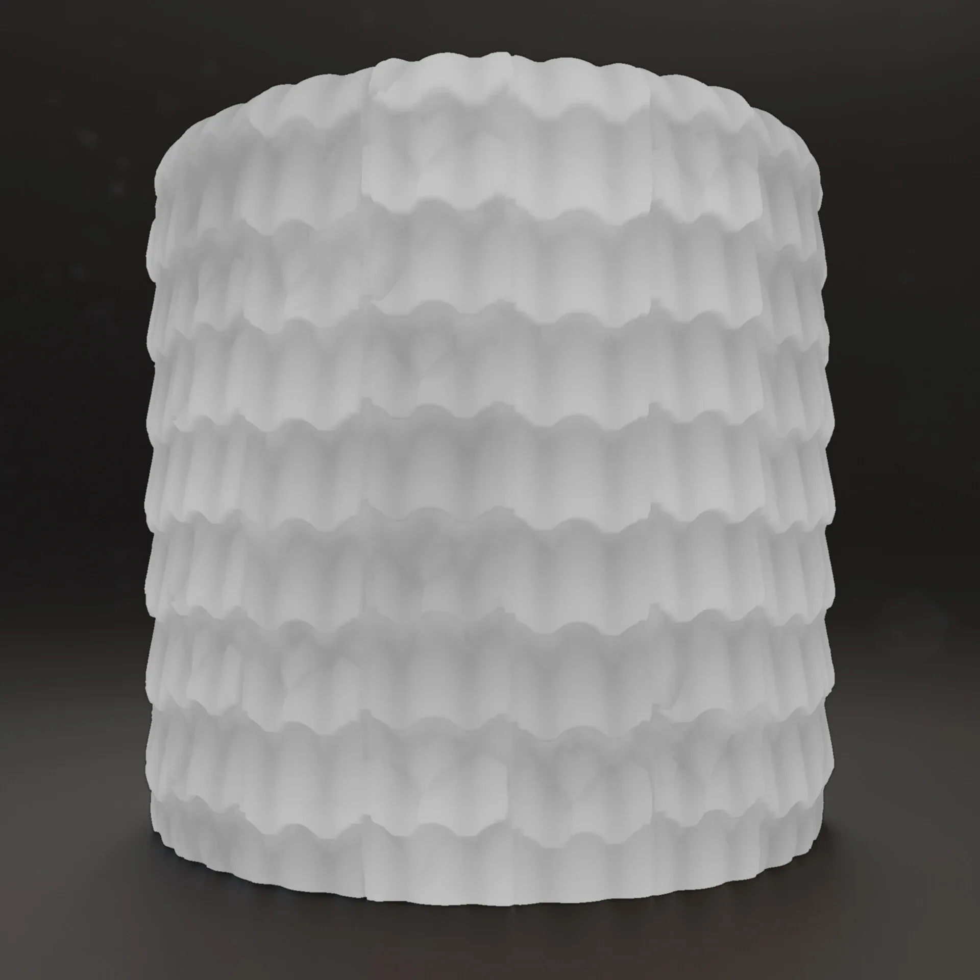 Procedural Roof Tiles Material