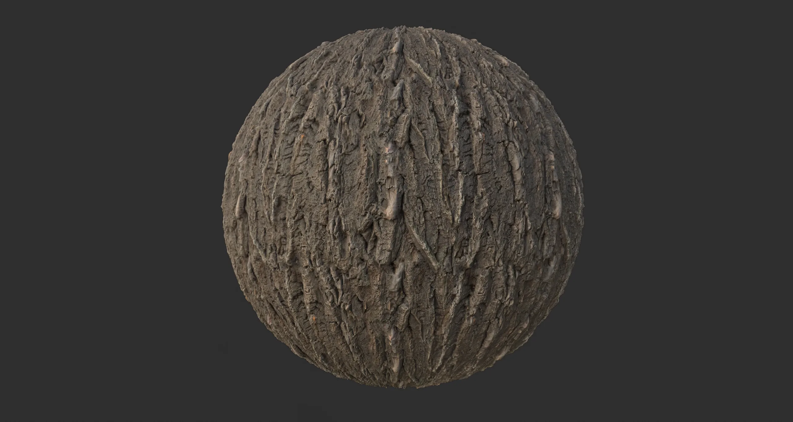 Tree Bark 02 - PBR Material Texture