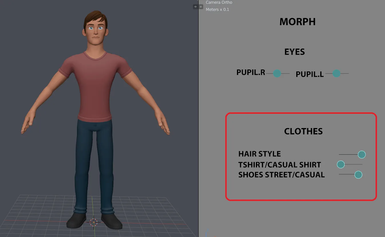 Alex - Blender Rig