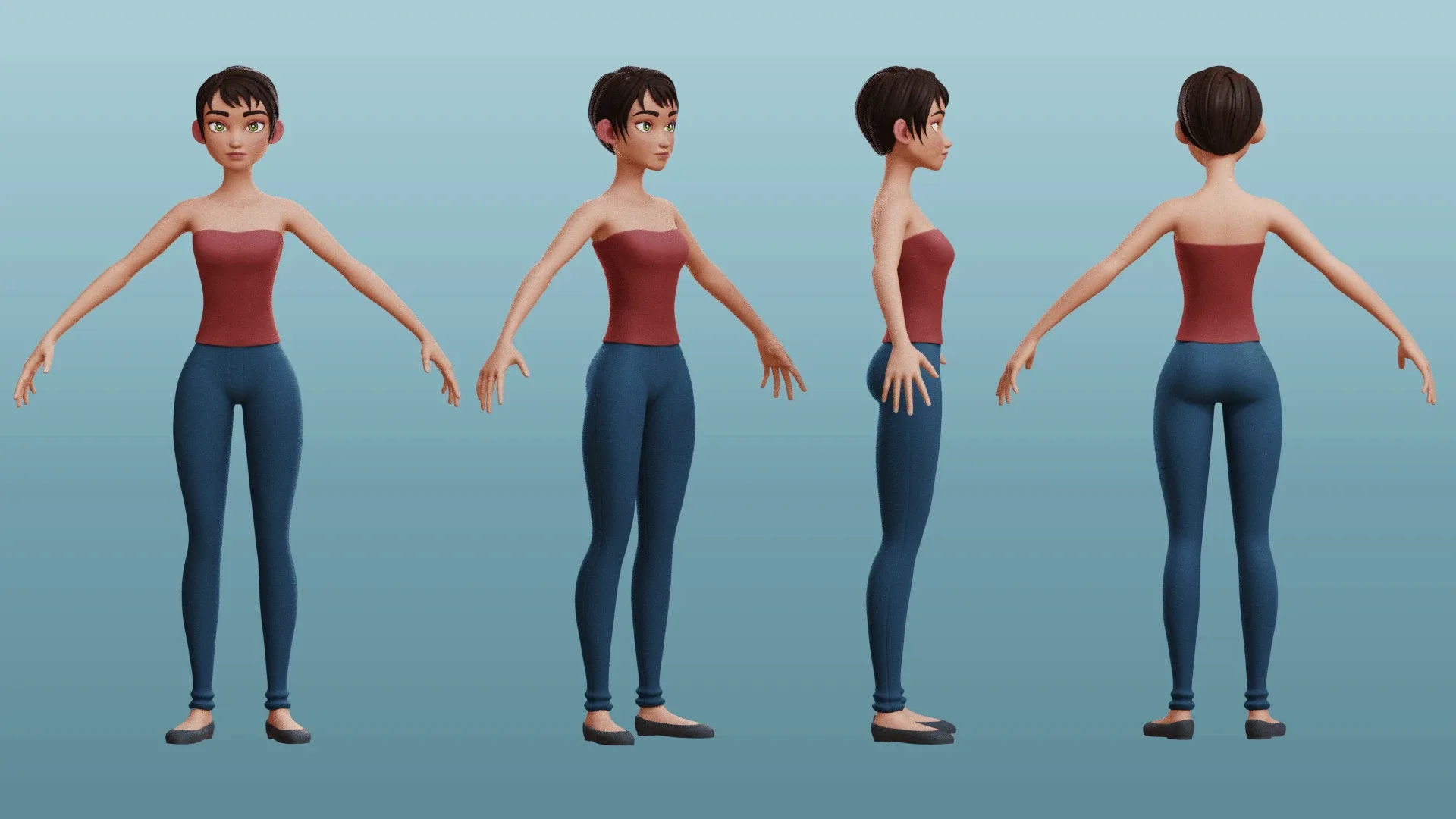 Nina & Alex - Blender Rigs Pack