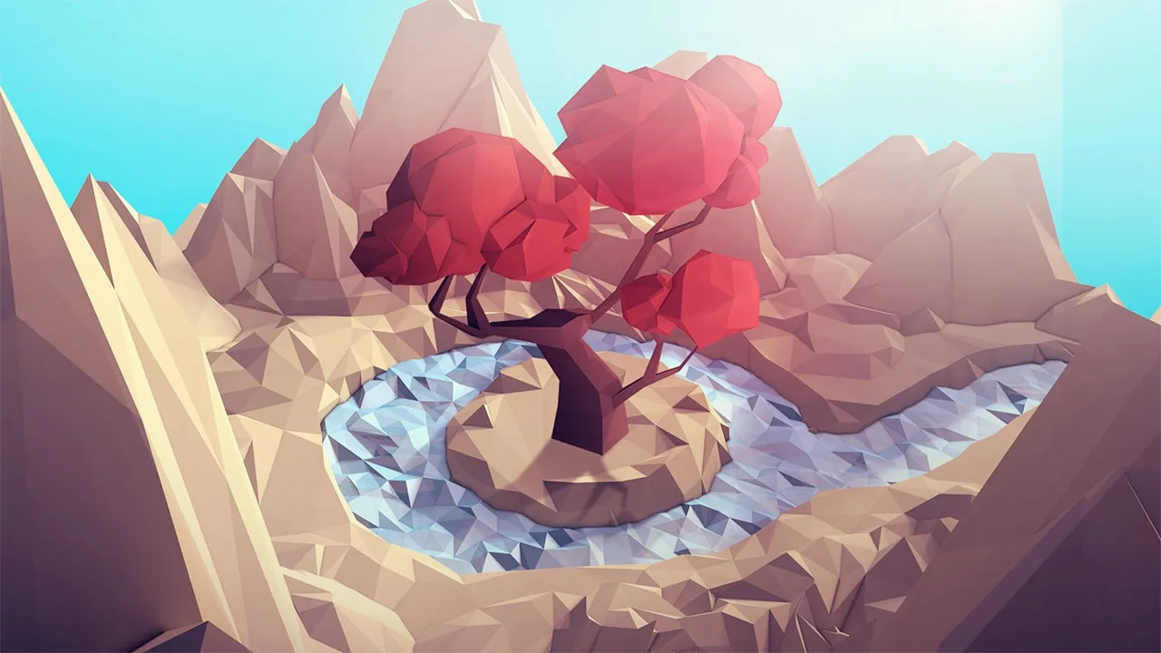 Learn Cinema 4D: Create A Low Poly Tree