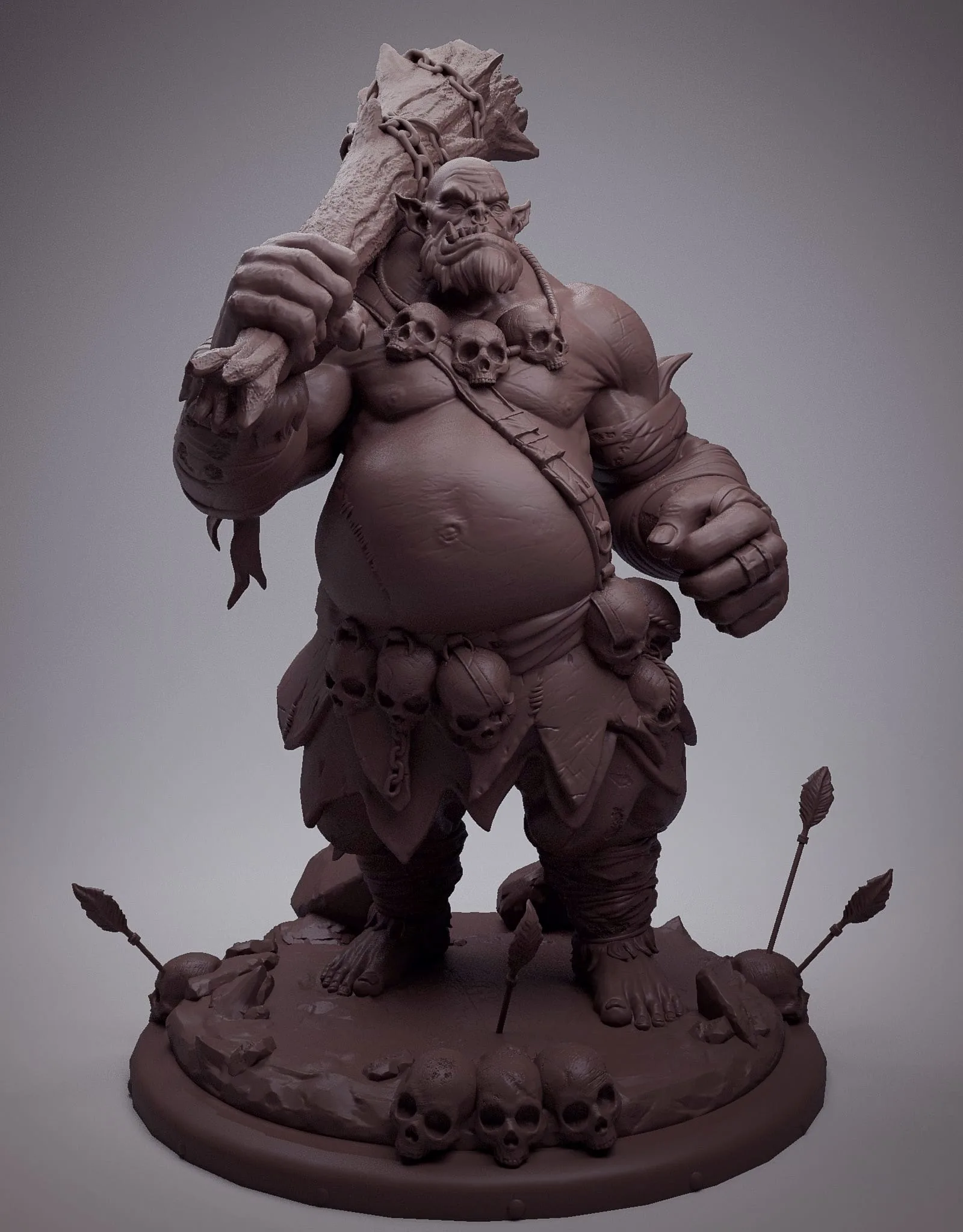 Orc - 3D Sculpture