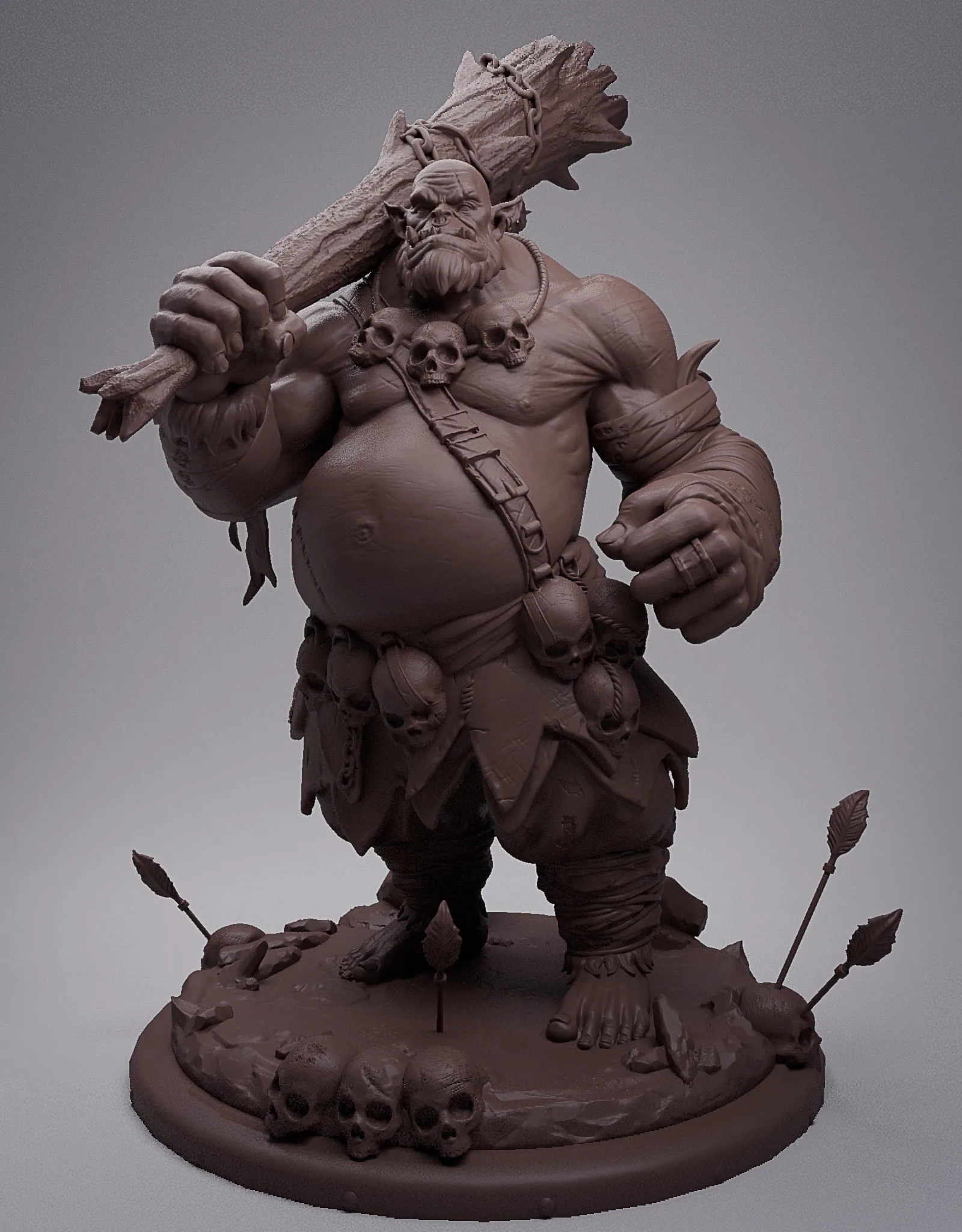 Orc - 3D Sculpture