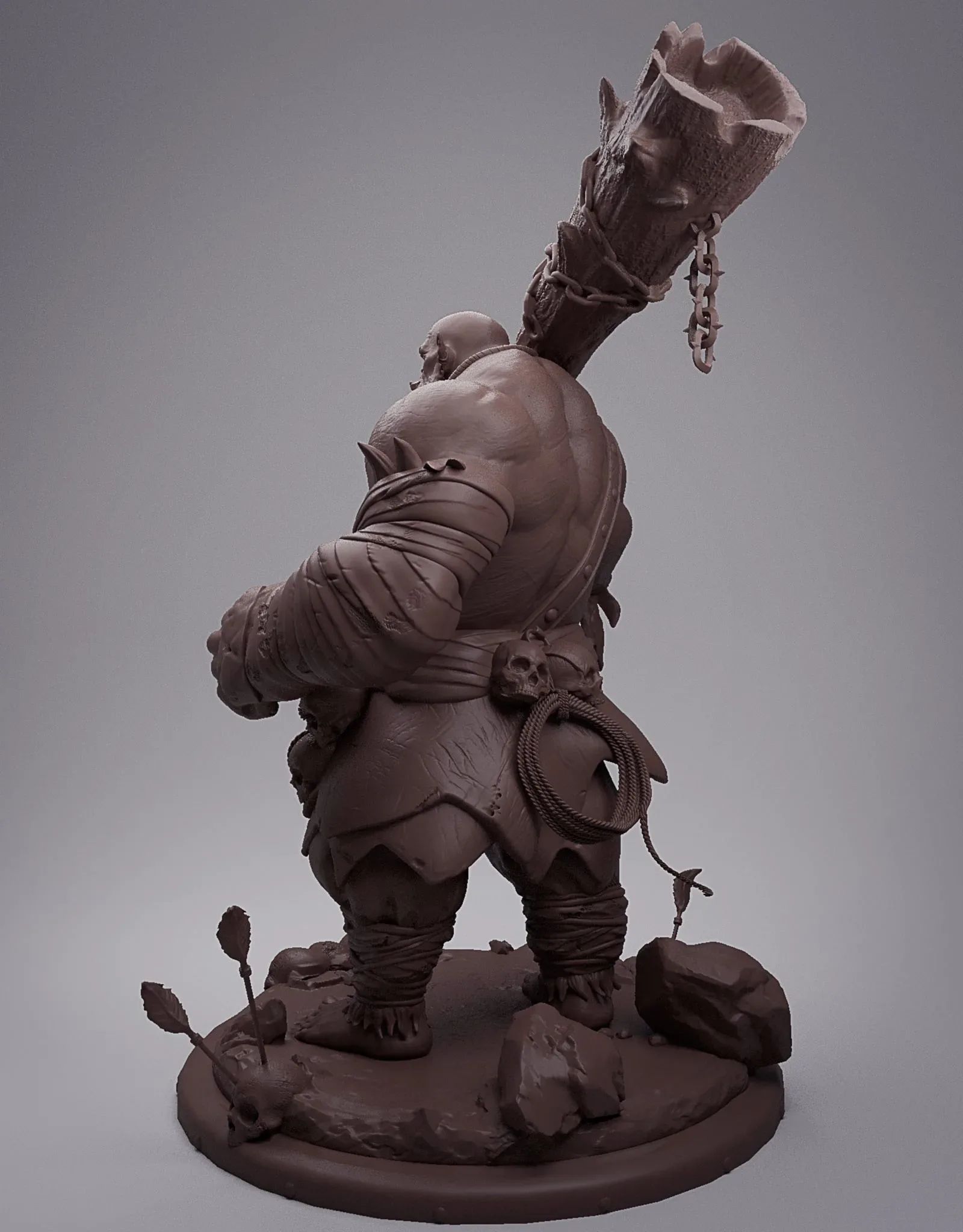 Orc - 3D Sculpture