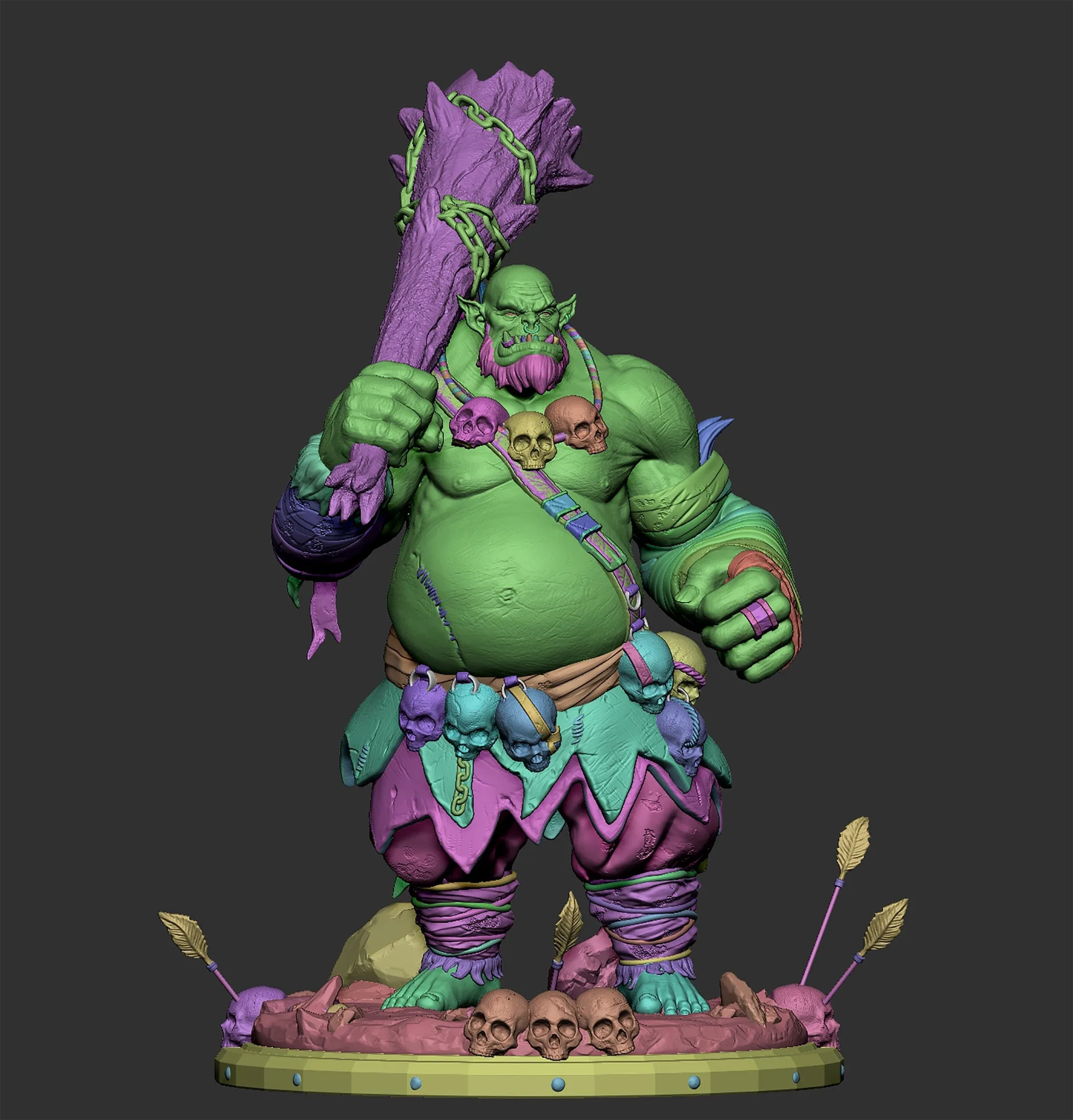 Orc - 3D Sculpture