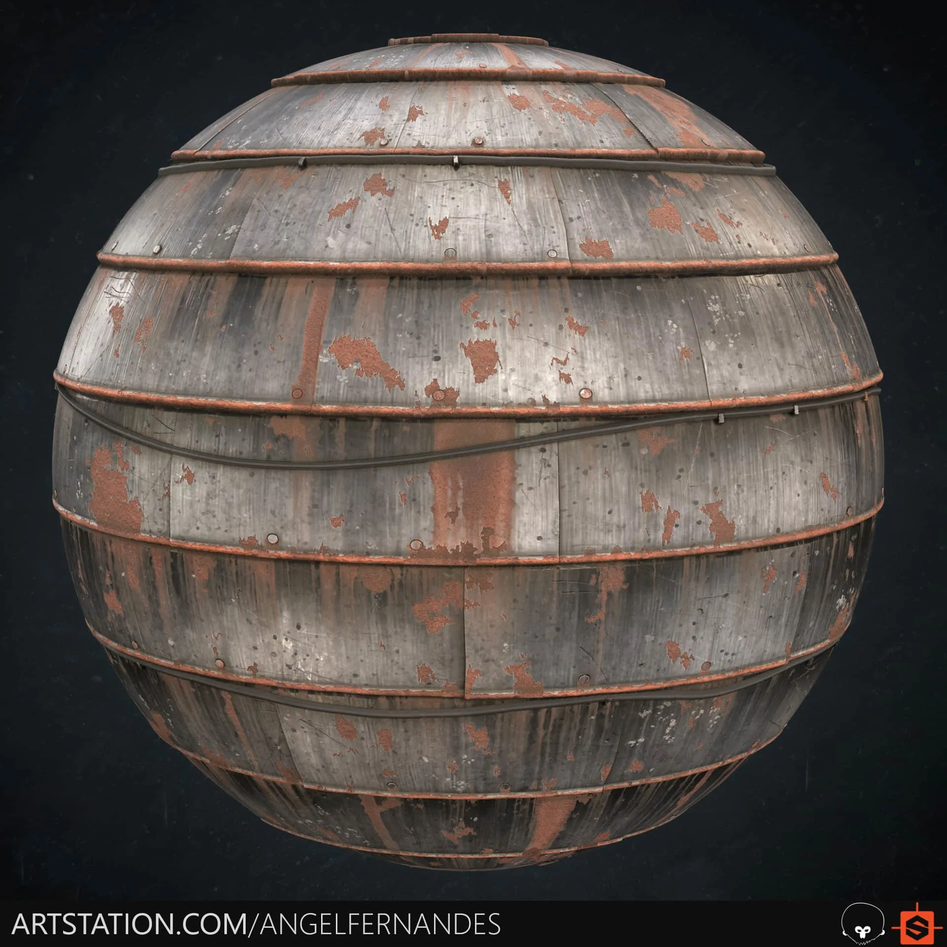 Metal Roof - Substance Designer