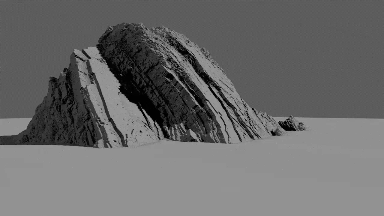 3D Asset Photoscan - Coastal Cliff