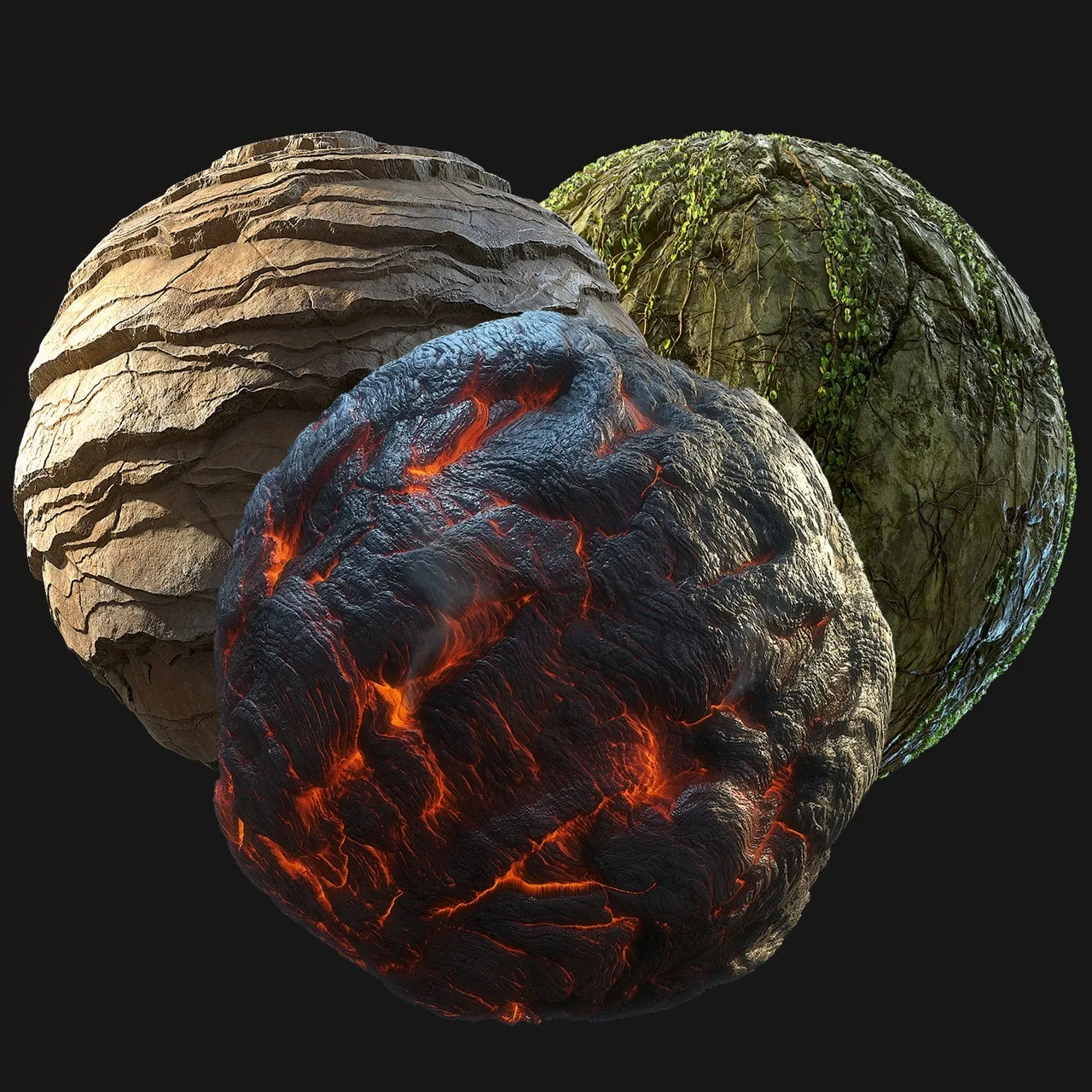 Substance Designer Graphs | Rock Pack