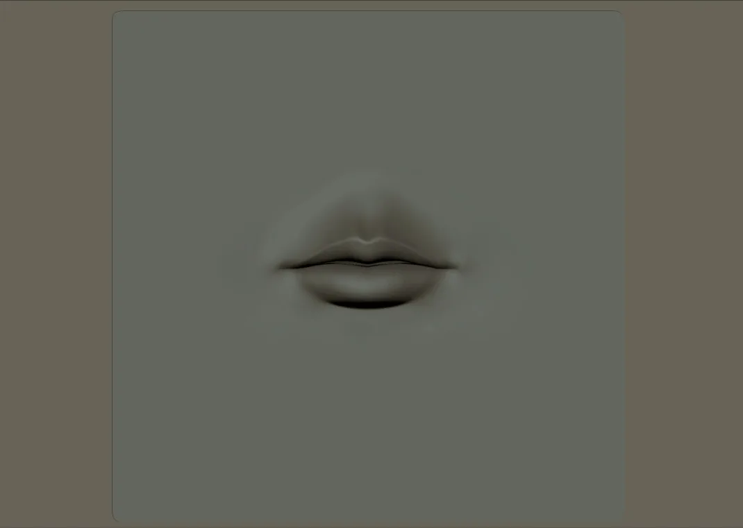 Female Cute Lips & Noses VDM Brushes / ZBrush