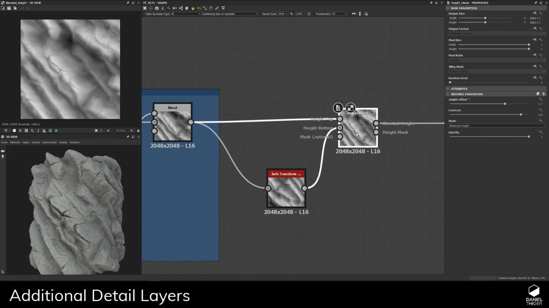 Substance Designer Rock Creation Techniques 2