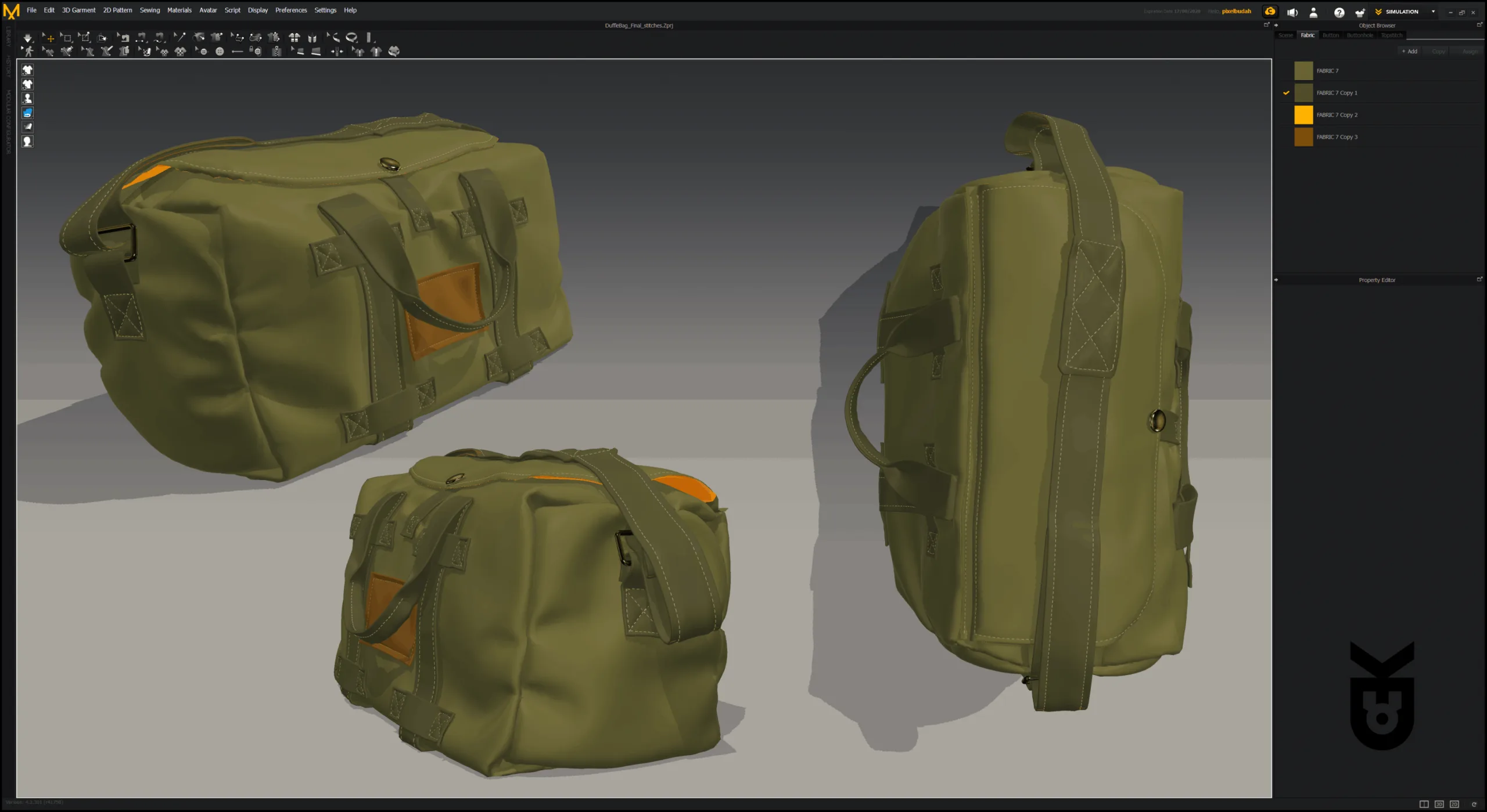 How To Create A Duffel & Gym Bag FlippedNormals