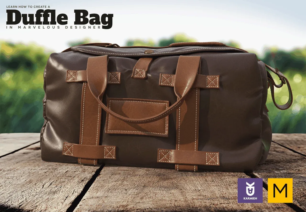 How To Create A Duffel & Gym Bag FlippedNormals