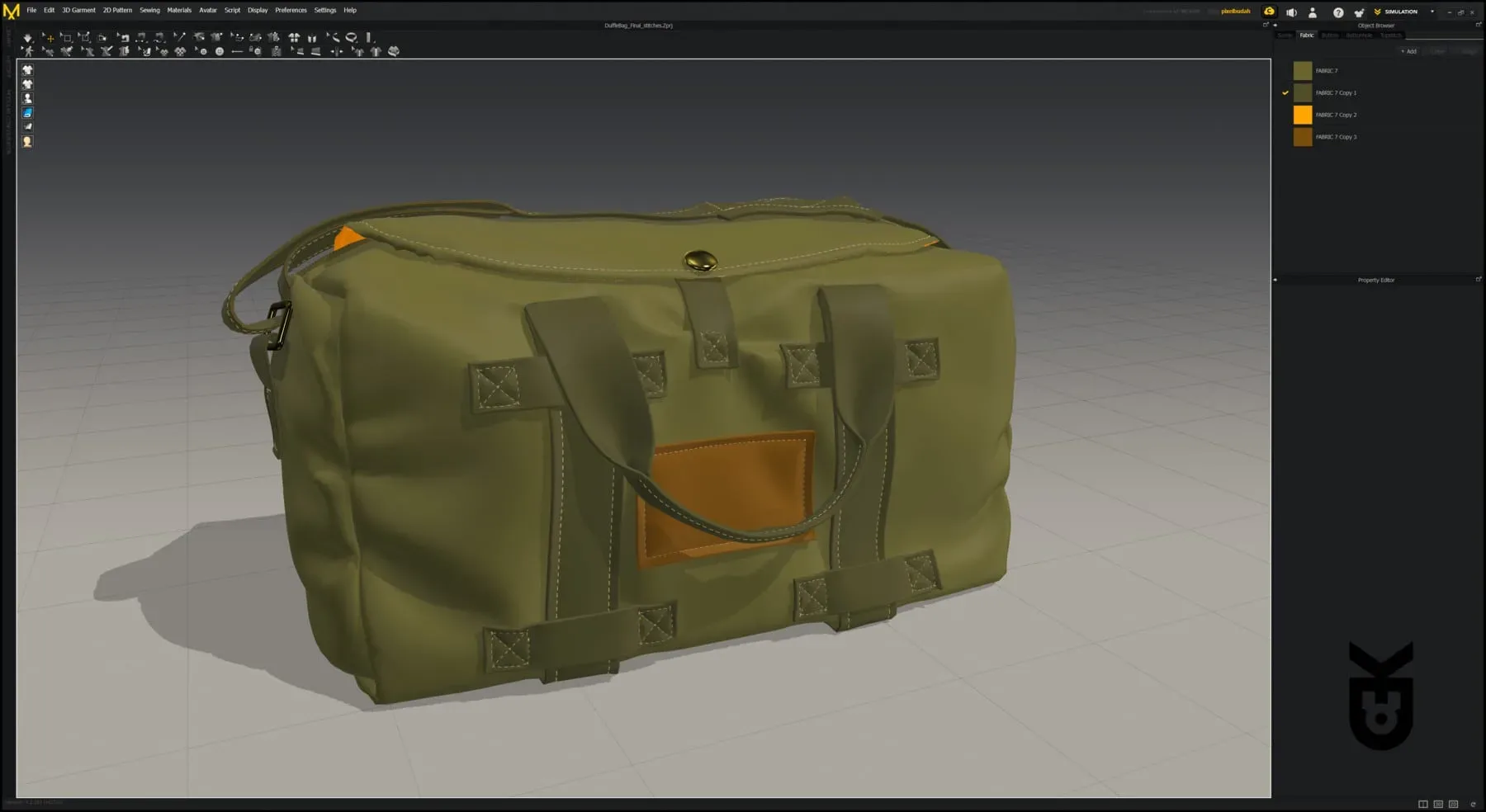 How To Create A Duffel & Gym Bag FlippedNormals