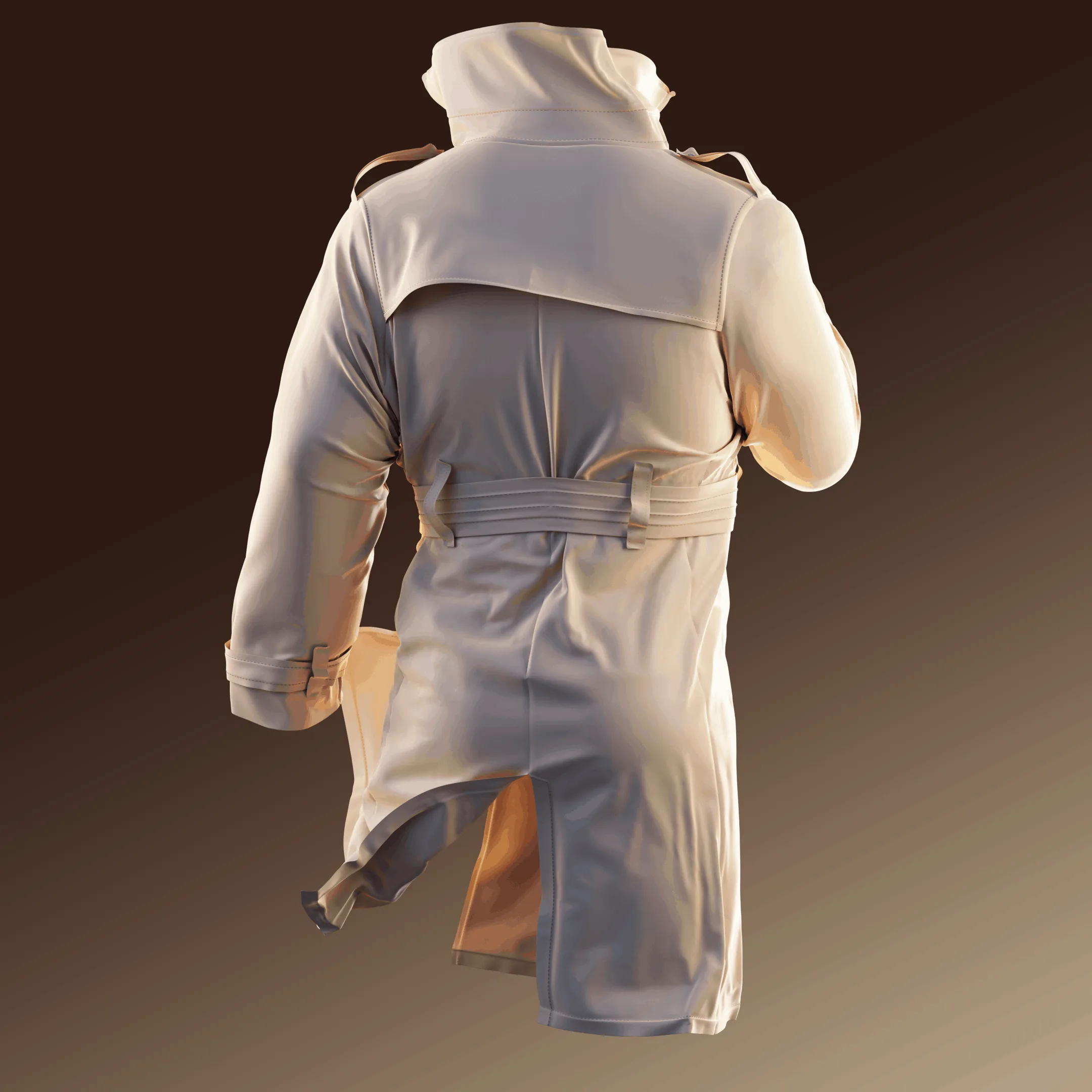 Creating A Trench Coat In Marvelous Designer & ZBrush