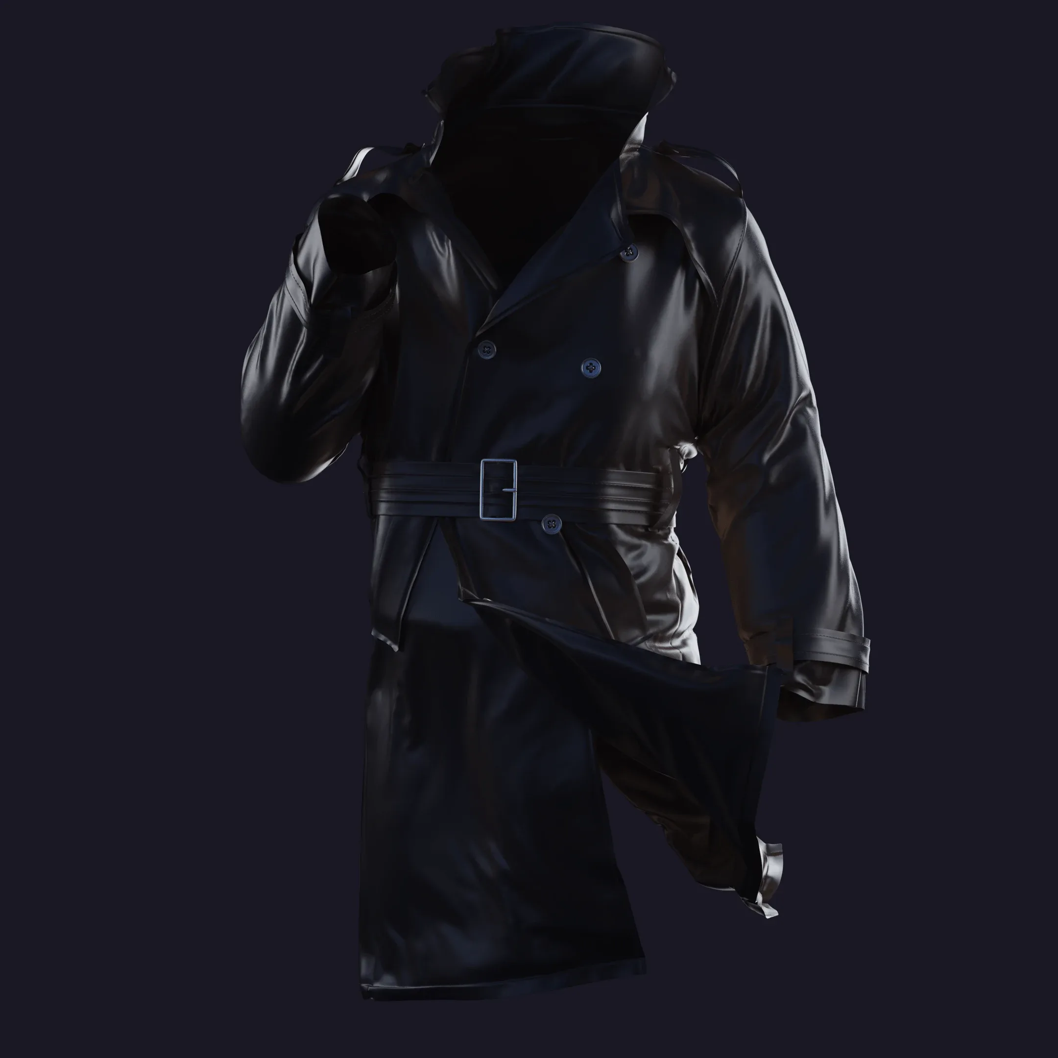 Creating A Trench Coat In Marvelous Designer & ZBrush