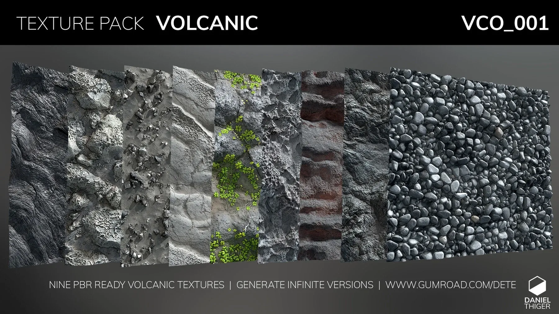 Volcanic Texture Pack | VCO_001